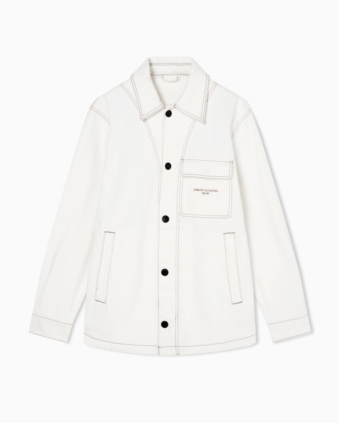 コットンブルデニム フィールドジャケット スライドする 0