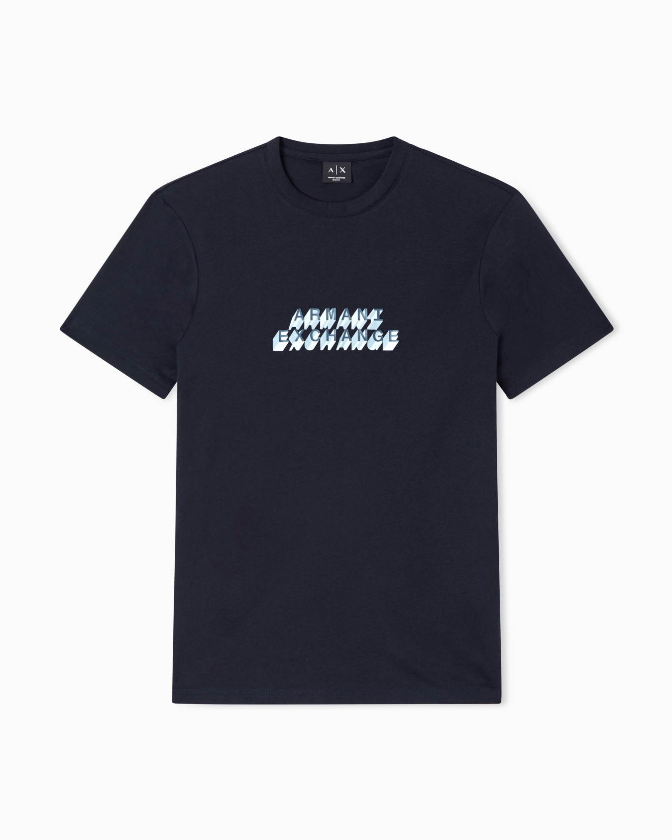 Slim fit Cotton T-shirt Slide 0