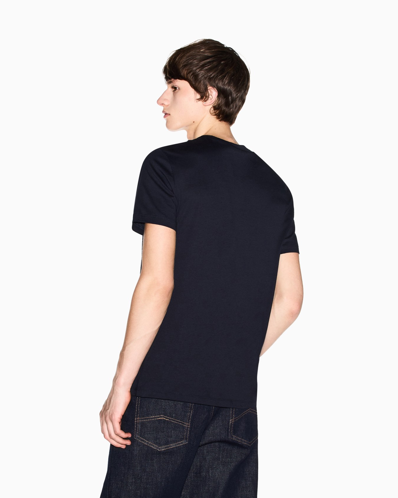 Slim fit Cotton T-shirt Slide 2