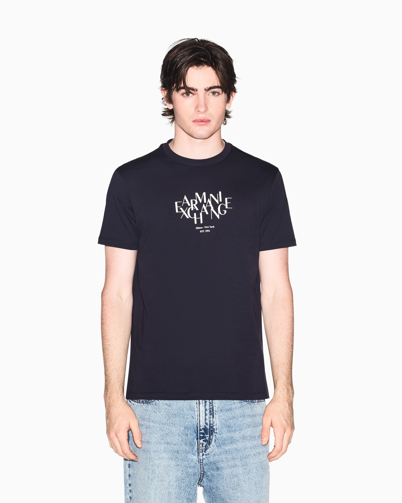 Regular fit cotton T-shirt Diapositiva 3