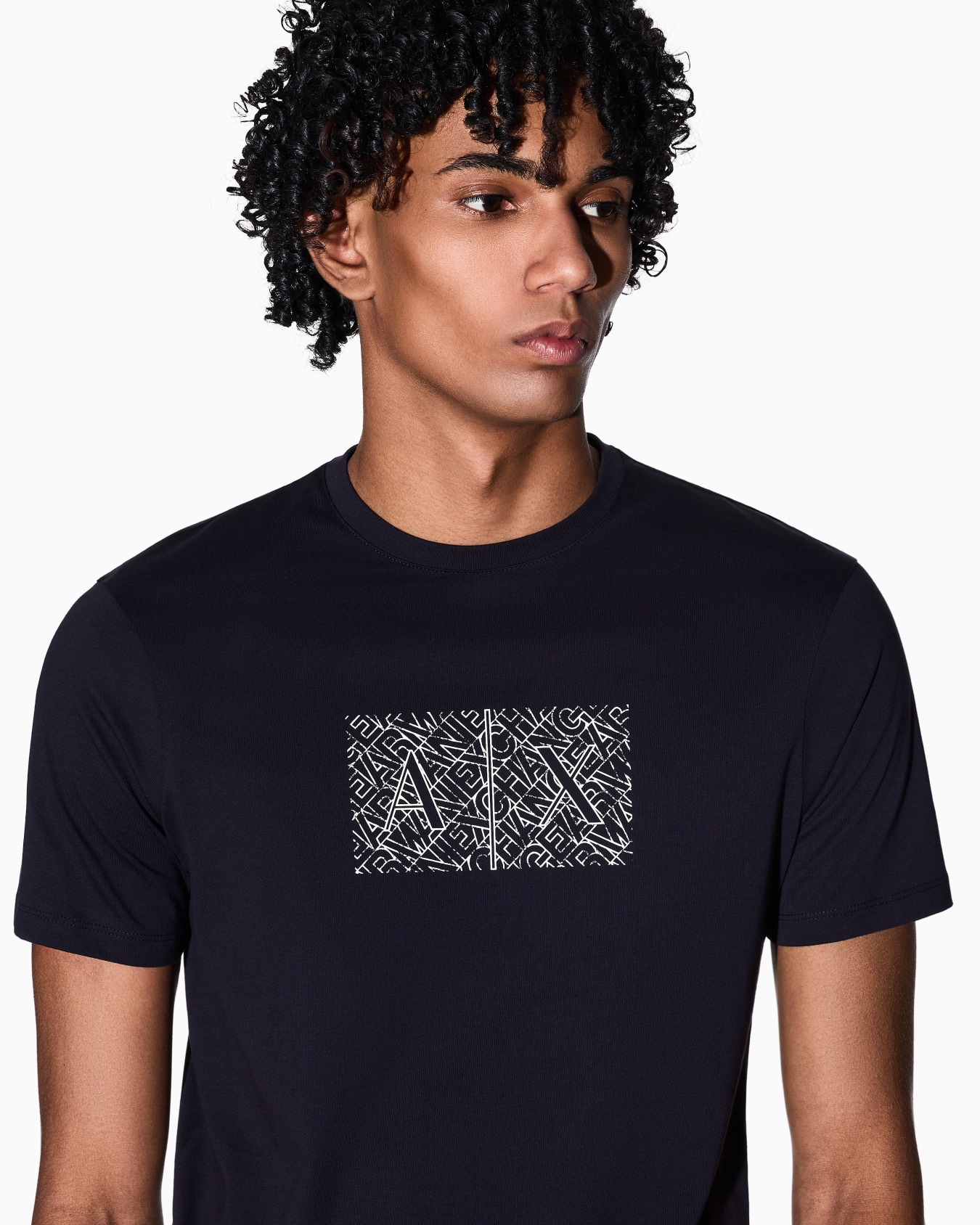 Slim fit Cotton T-shirt Diapositiva 4