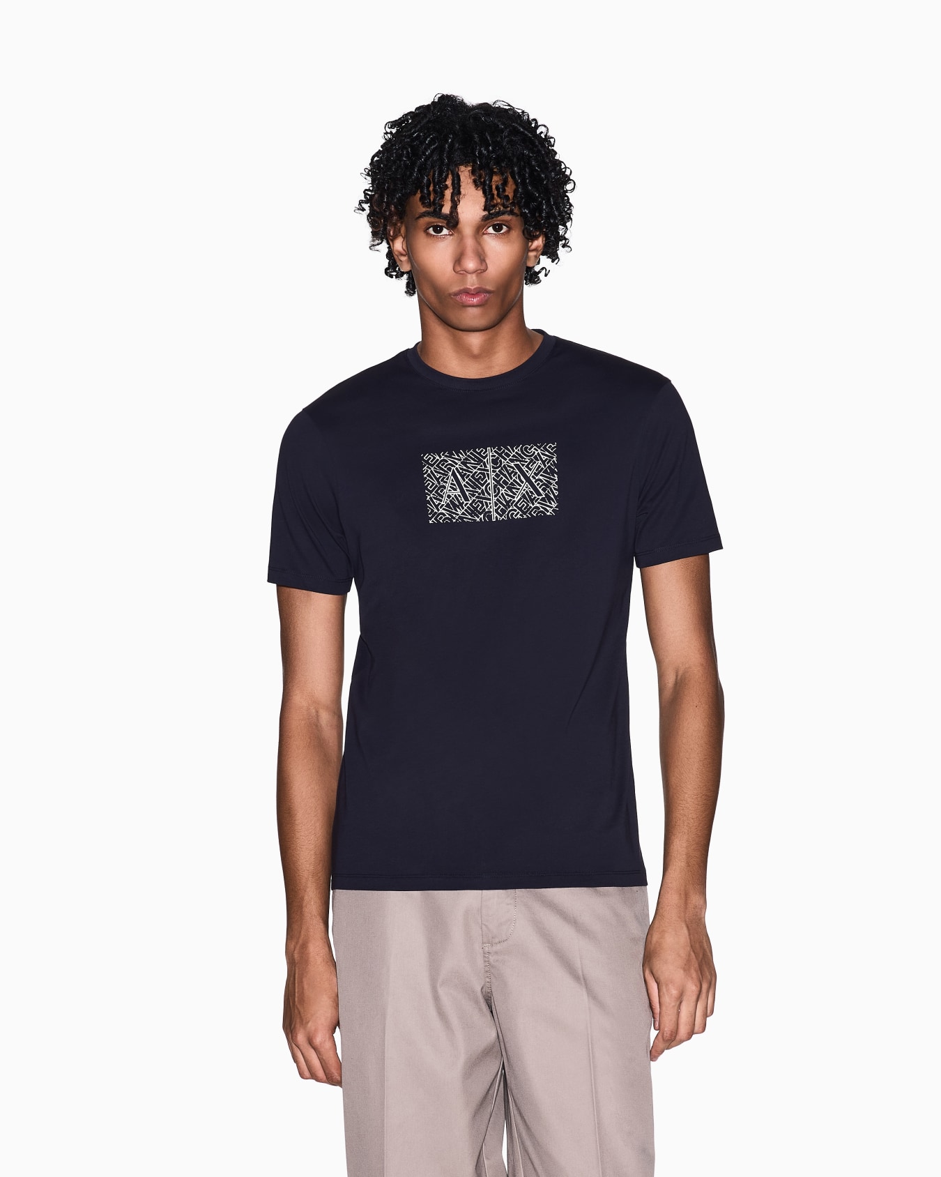 Slim fit Cotton T-shirt Diapositiva 3