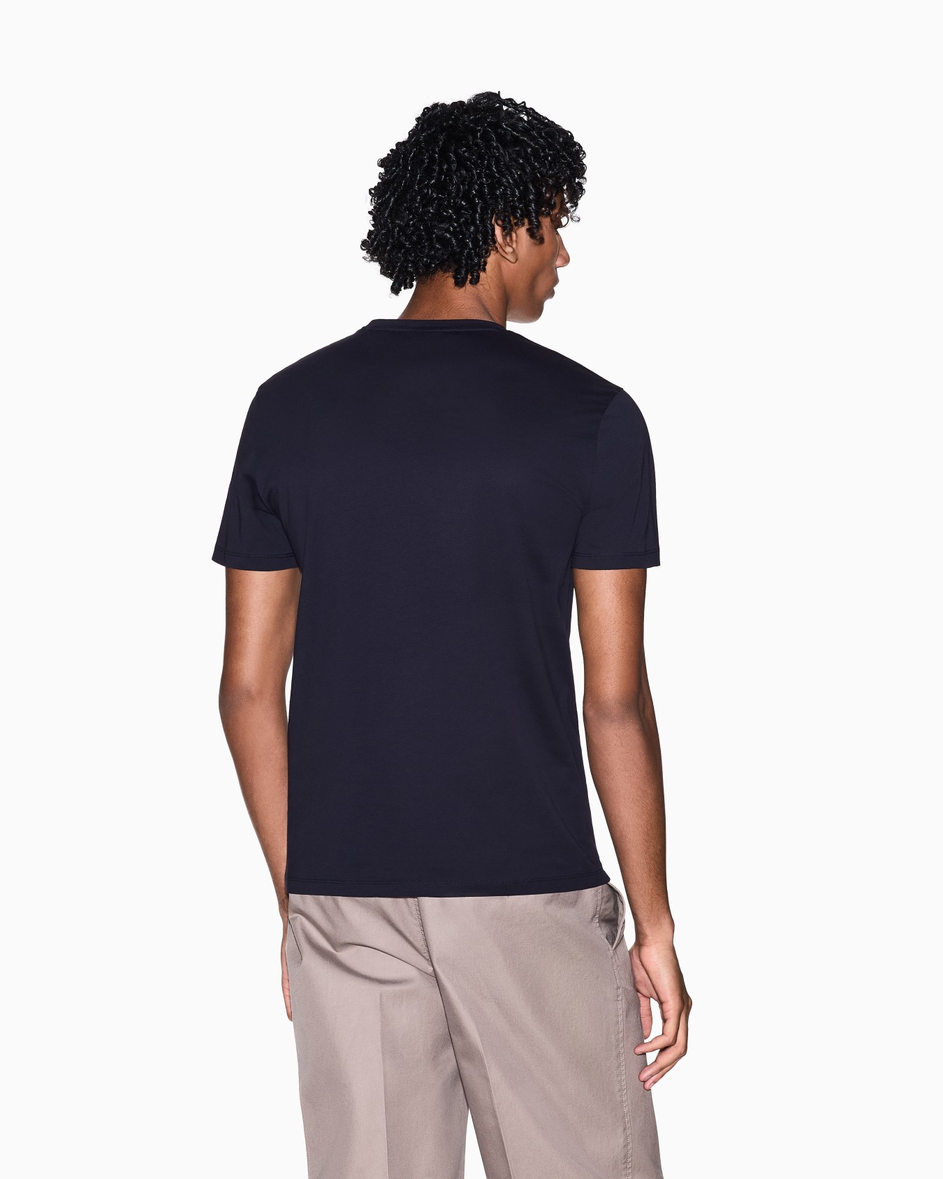 Slim fit Cotton T-shirt Diapositiva 2