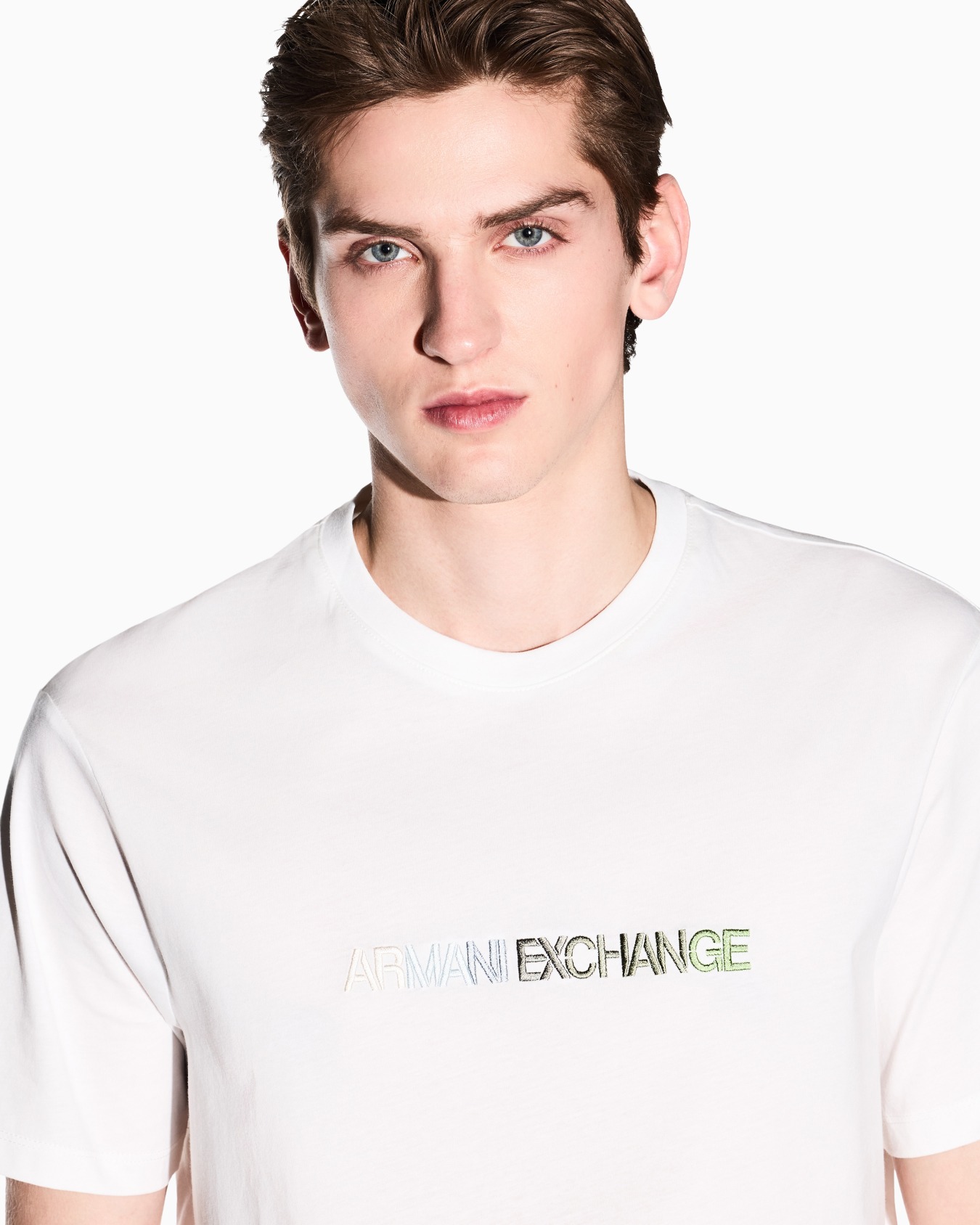 Slim fit Cotton T-shirt Slide 5