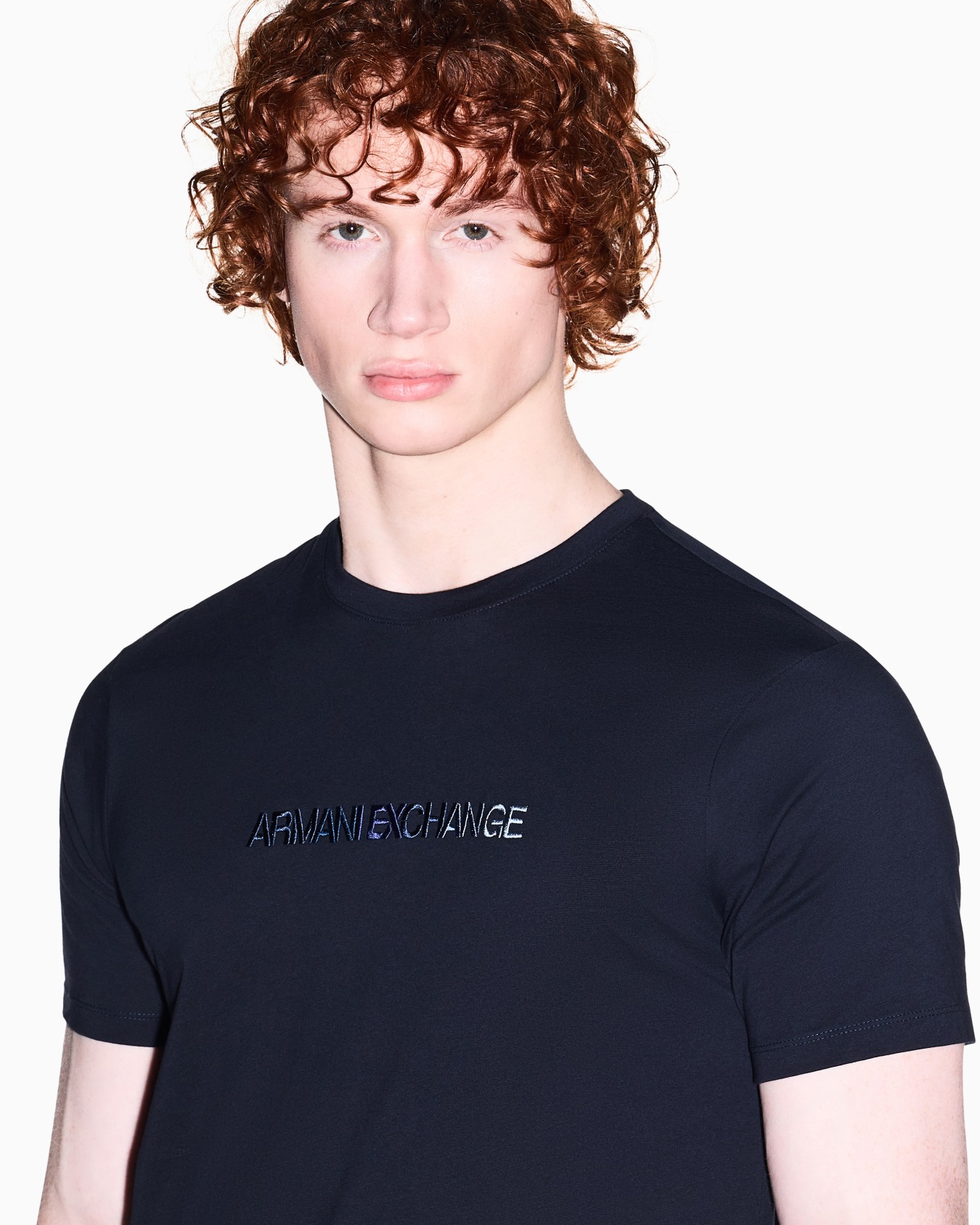 Slim fit Cotton T-shirt Slide 4