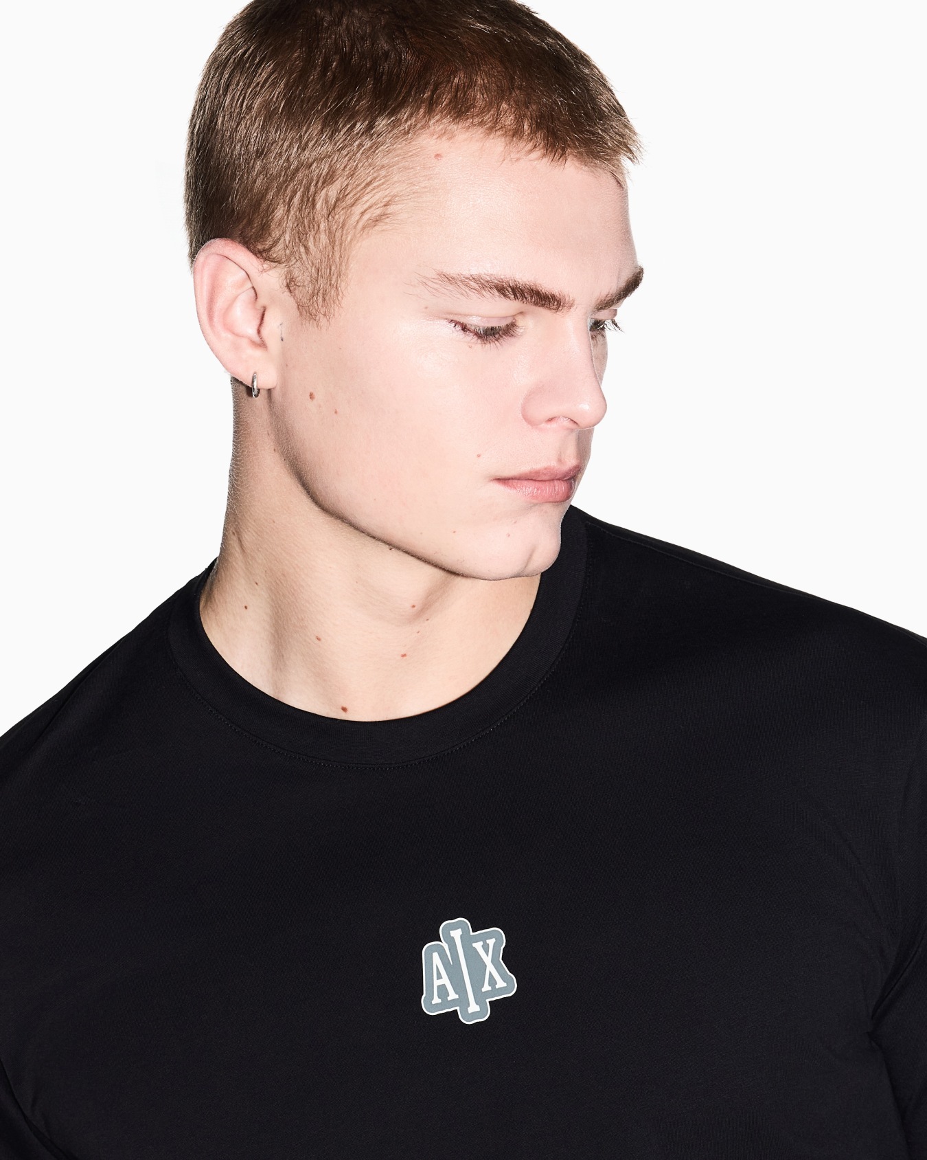 Regular Fit T-Shirt in Cotton Jersey Slide 4