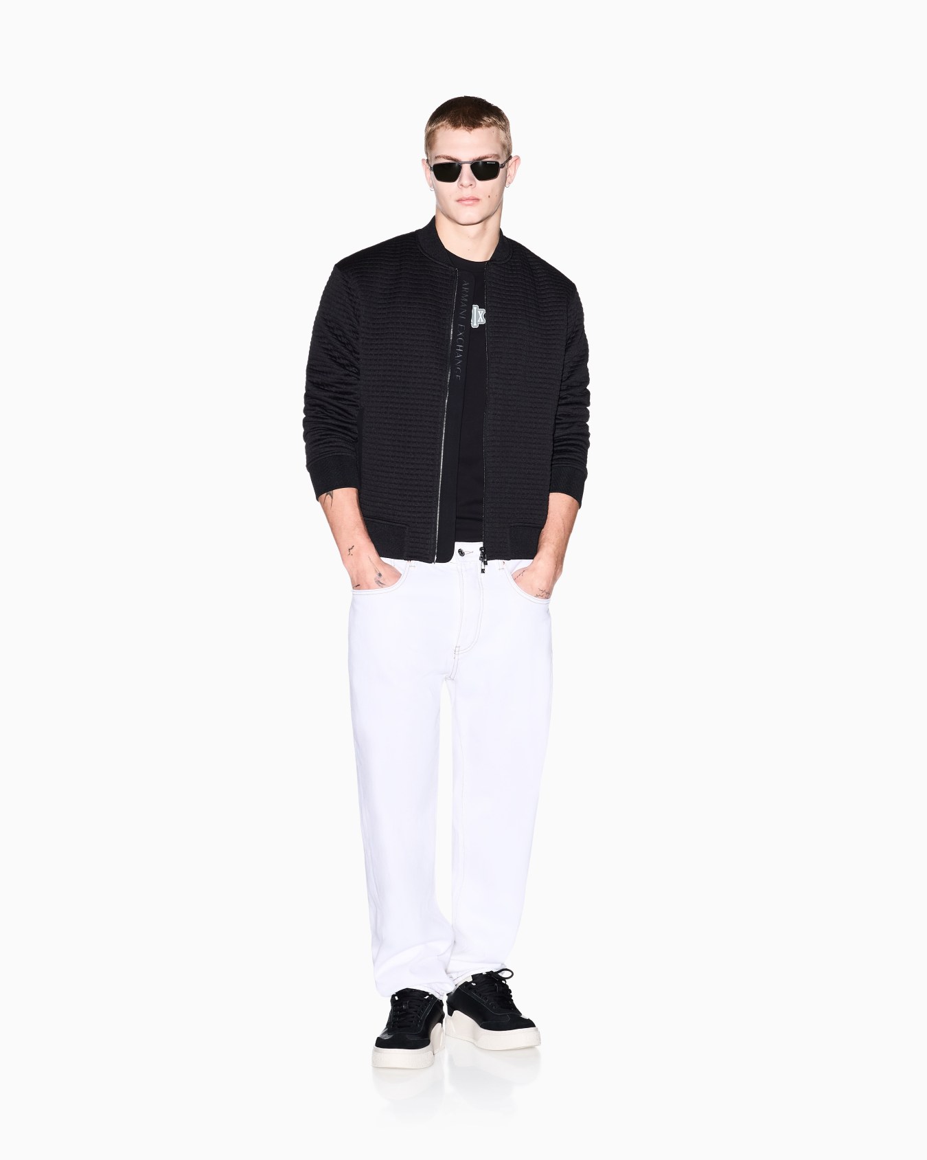 Regular Fit T-Shirt in Cotton Jersey Slide 1