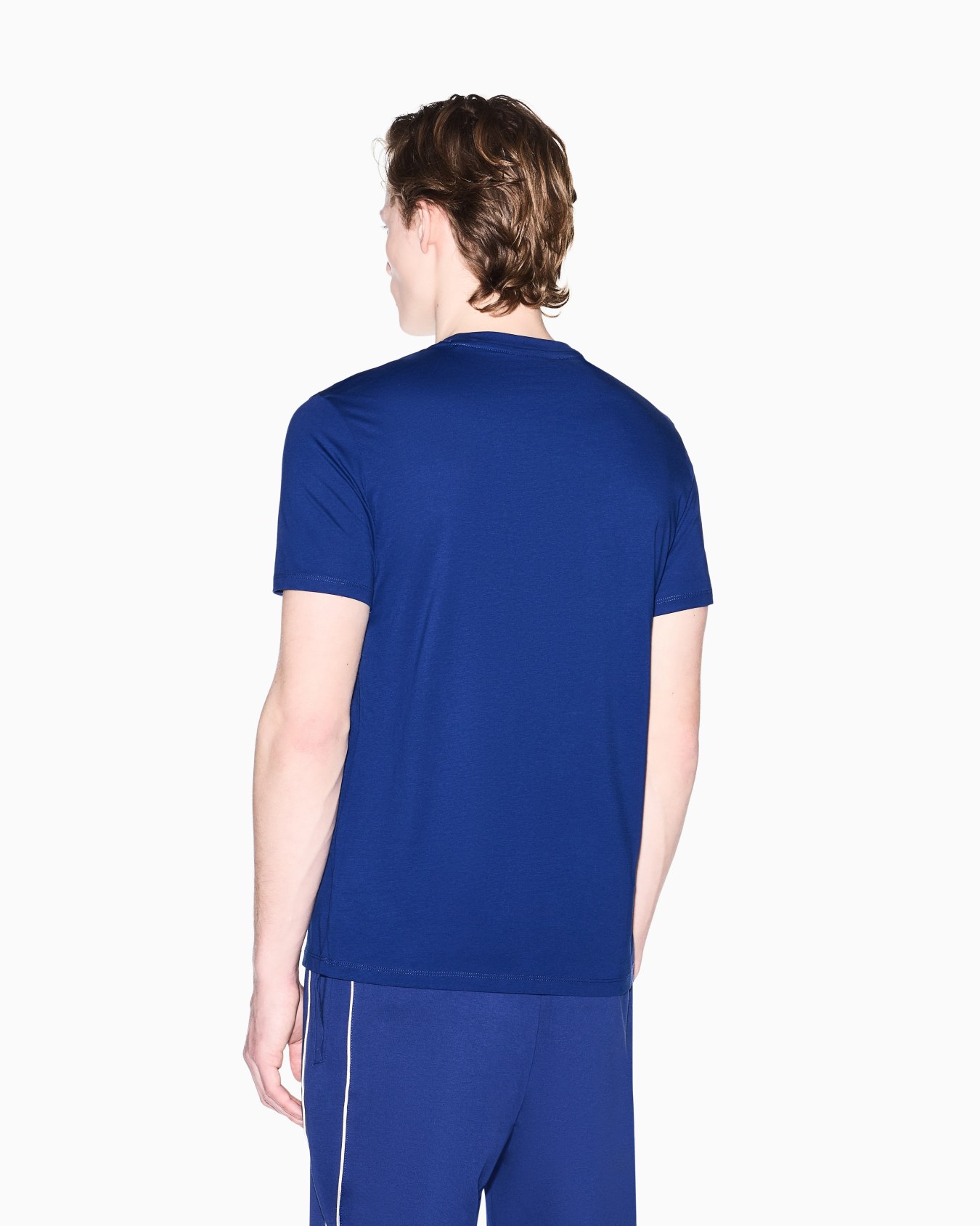 Slim Fit T-shirt in Classic Cotton Jersey Slide 3