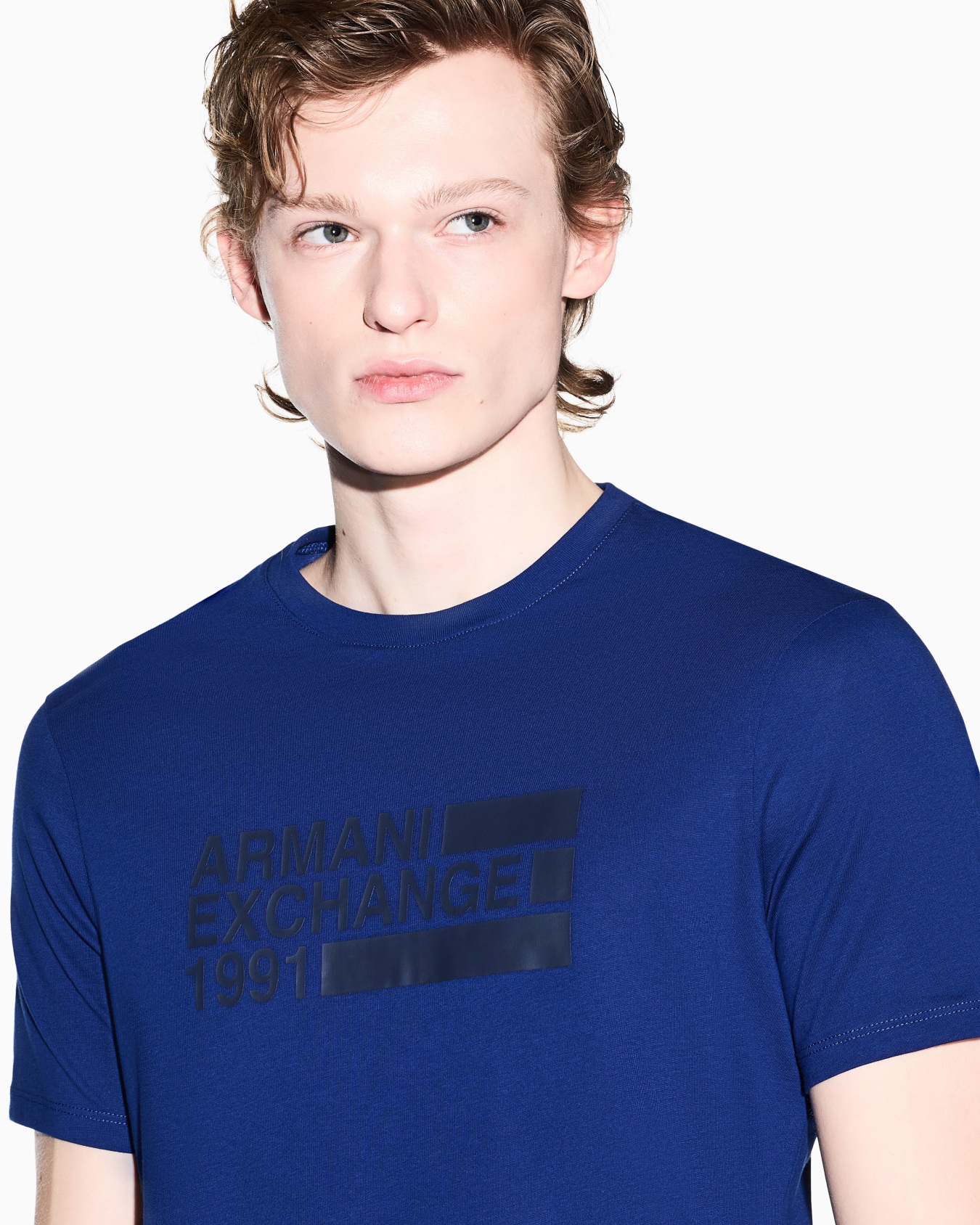 Slim Fit T-shirt in Classic Cotton Jersey Slide 4