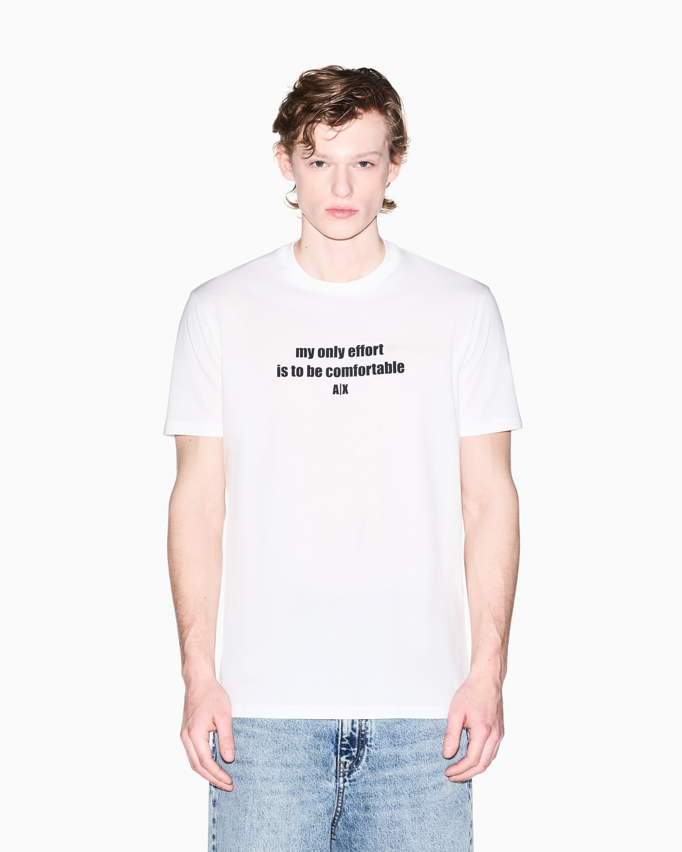  Regular Fit T-shirt in Cotton Jersey Slide 2