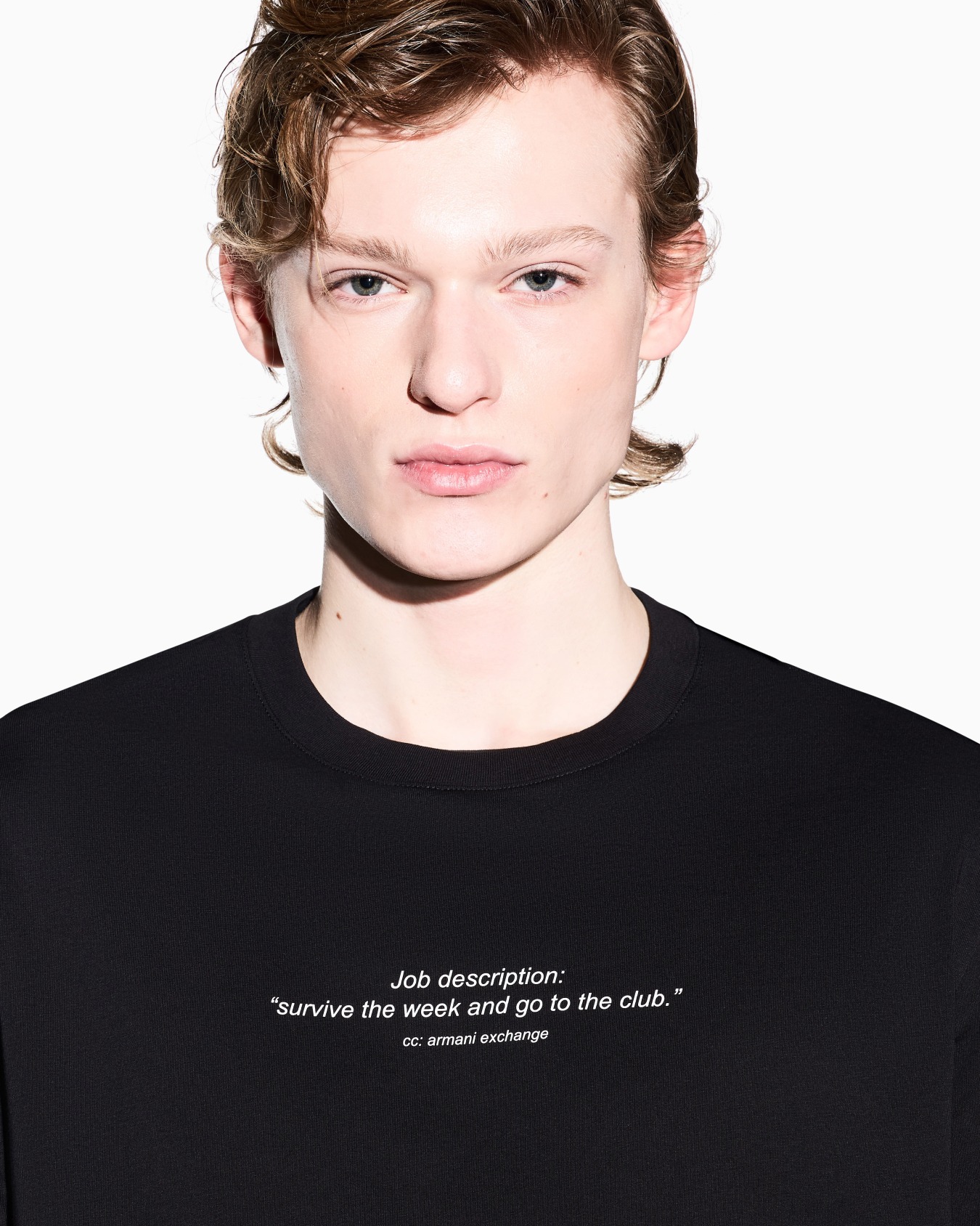  Regular Fit T-shirt in Cotton Jersey Slide 4