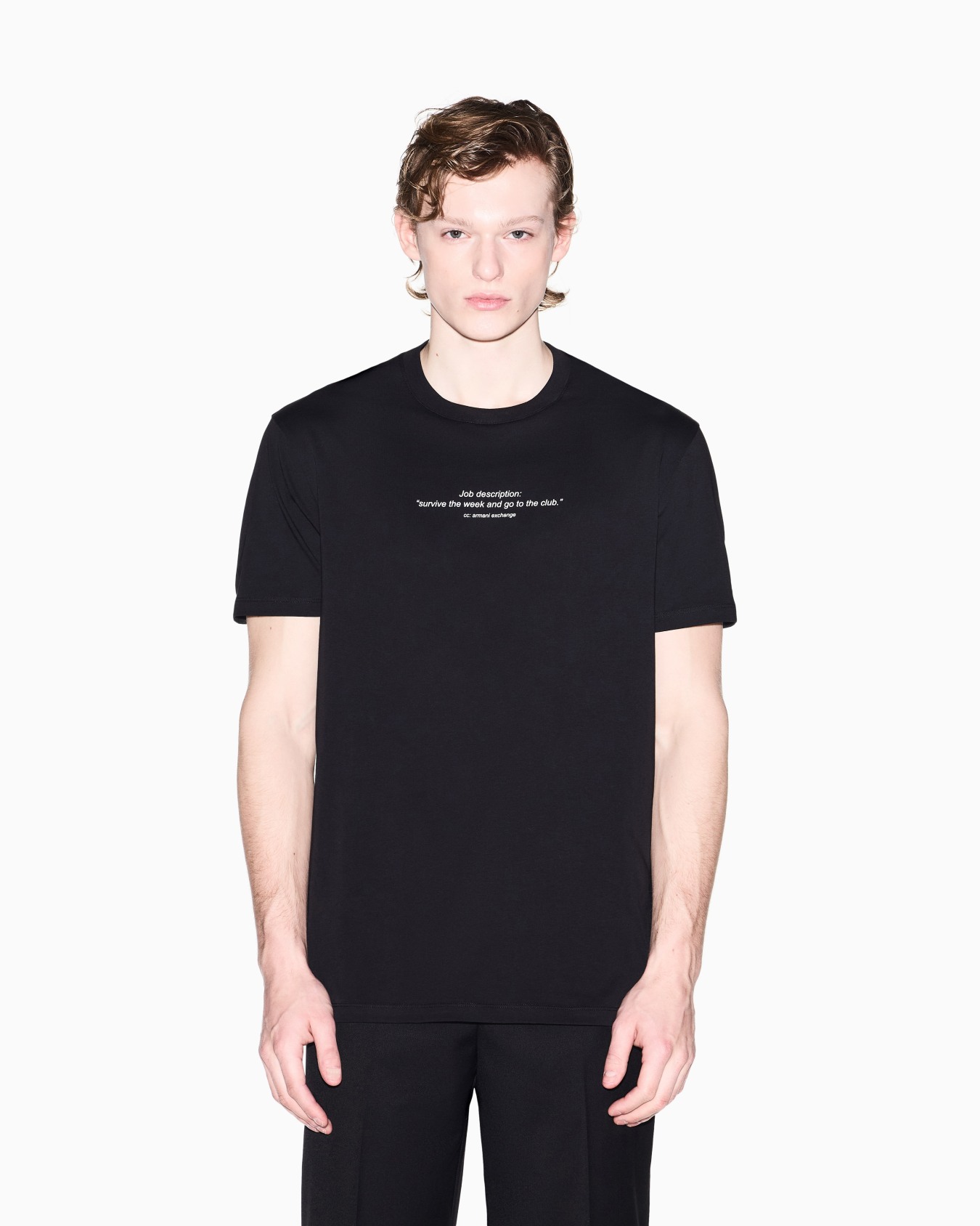  Regular Fit T-shirt in Cotton Jersey Slide 2