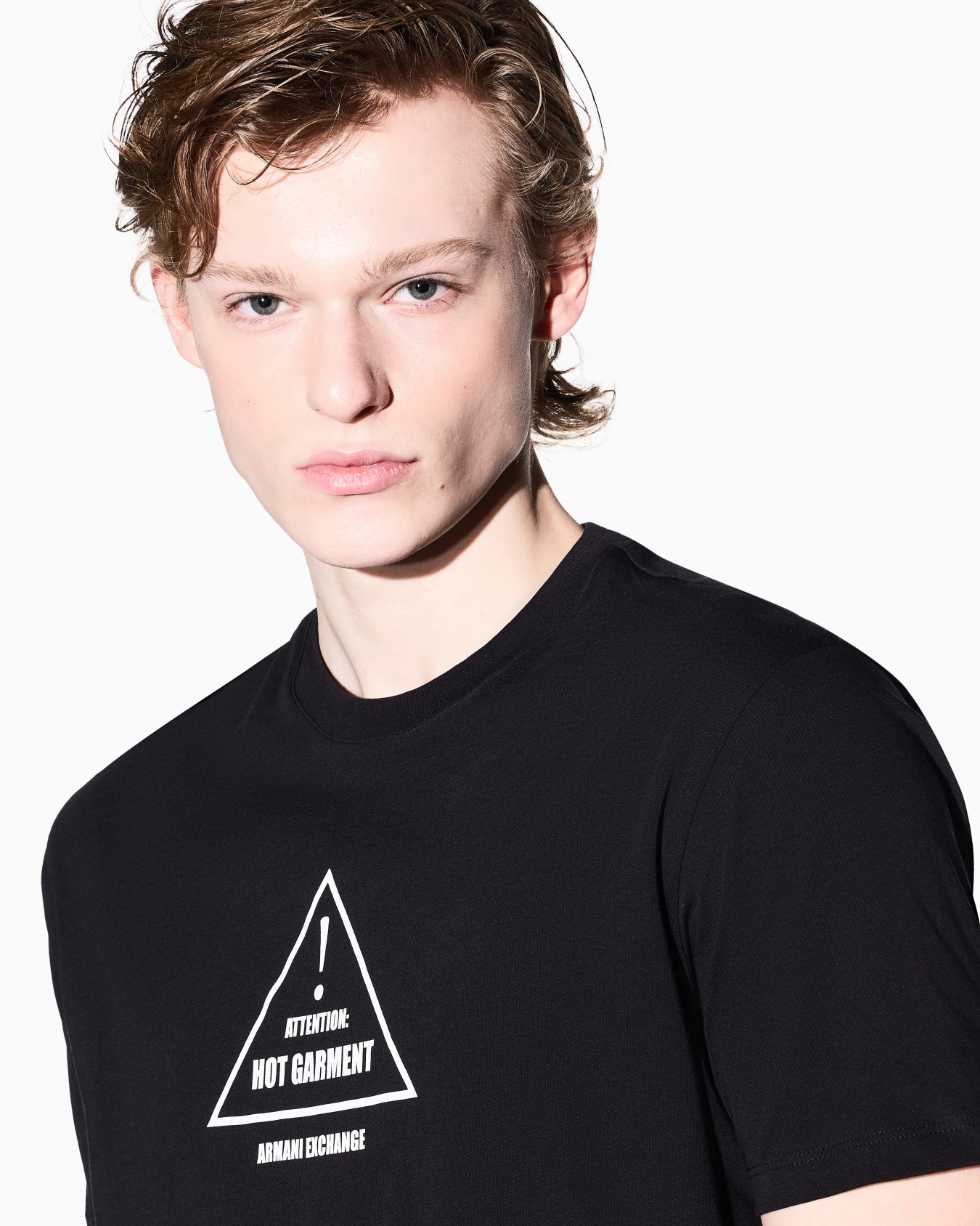 T-shirt coupe classique en jersey de coton classique Diapositive 4