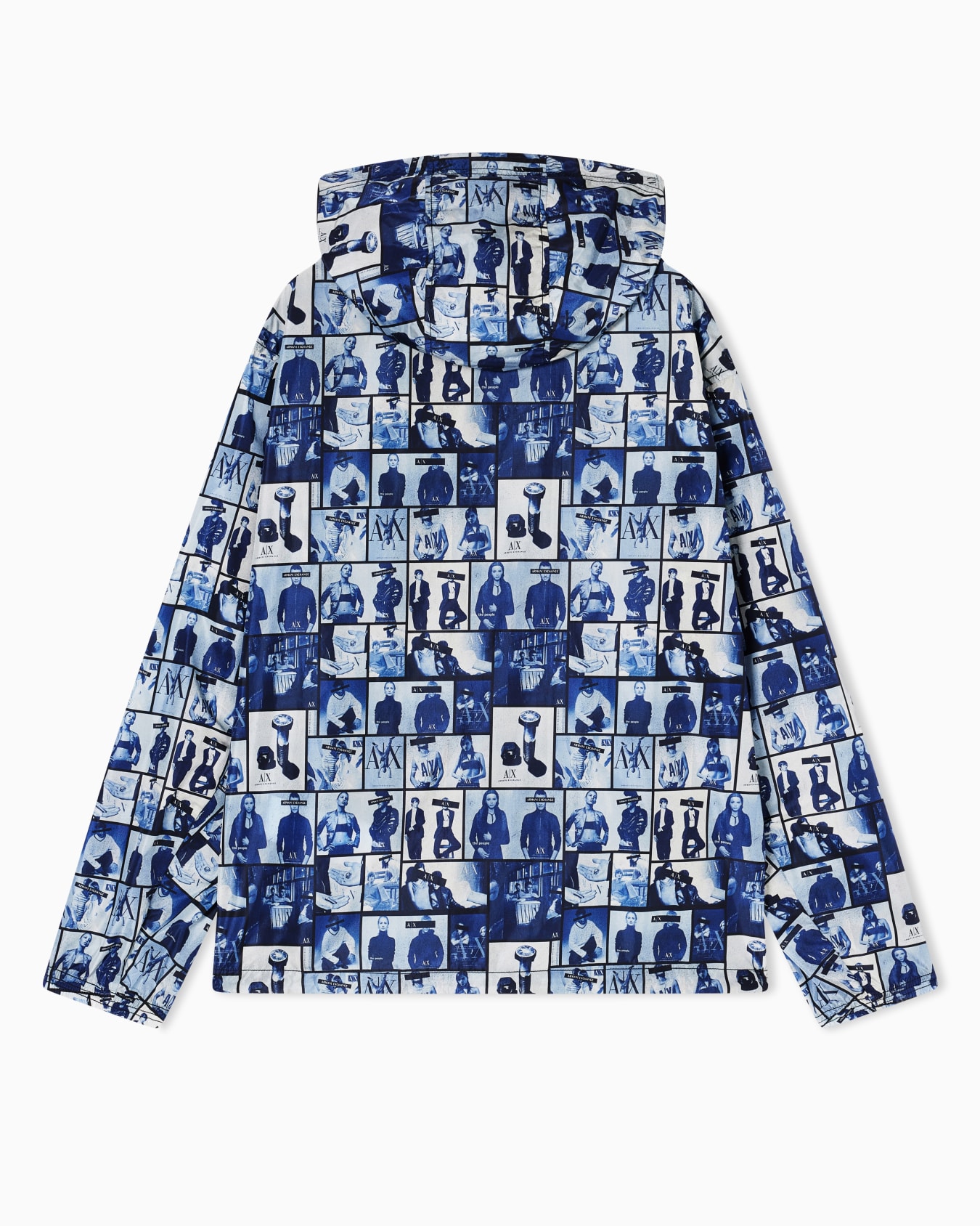 アーカイブプリント フーデッドブルゾン スライドする 2