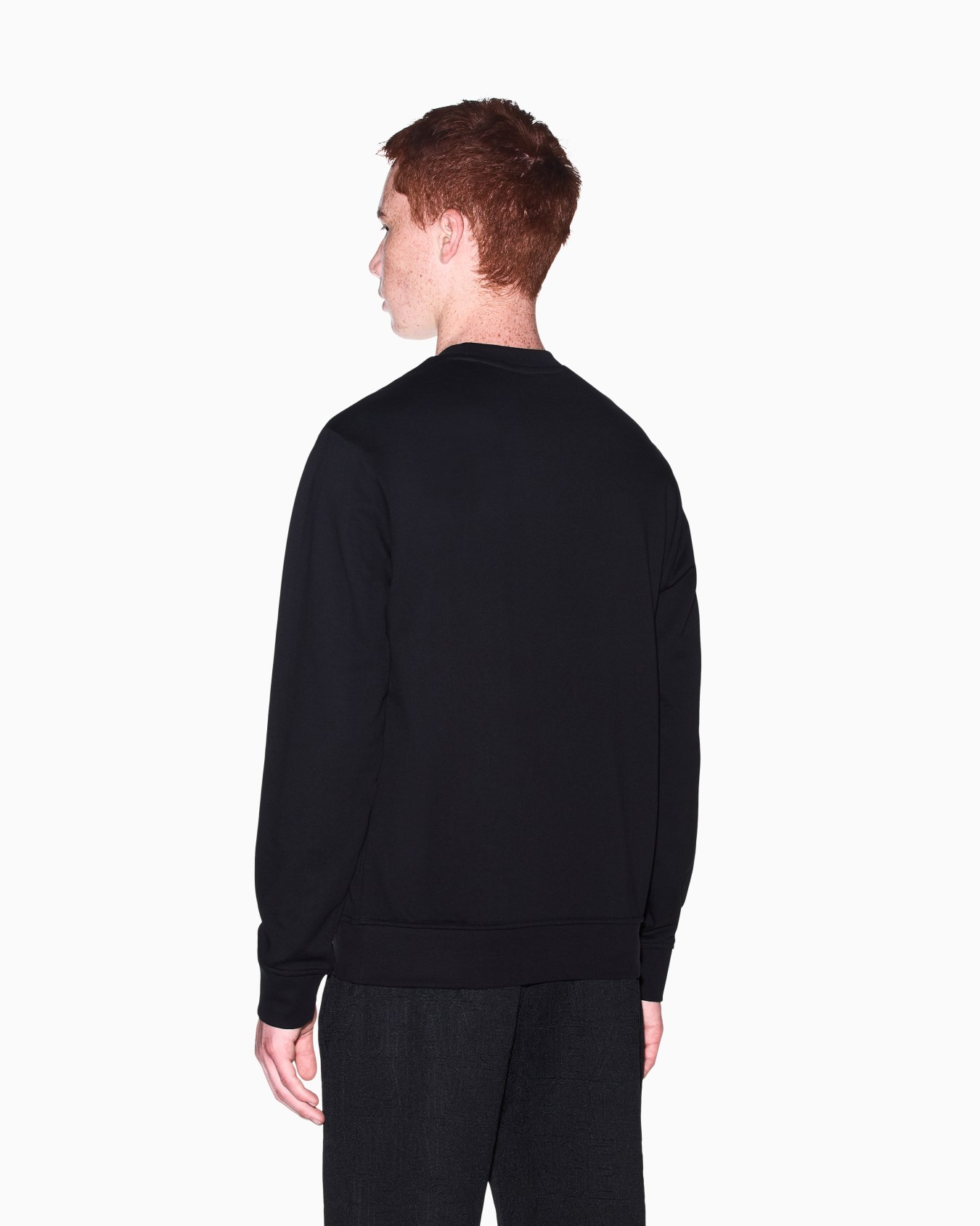 sweatshirt in cotton French terry Slide 5