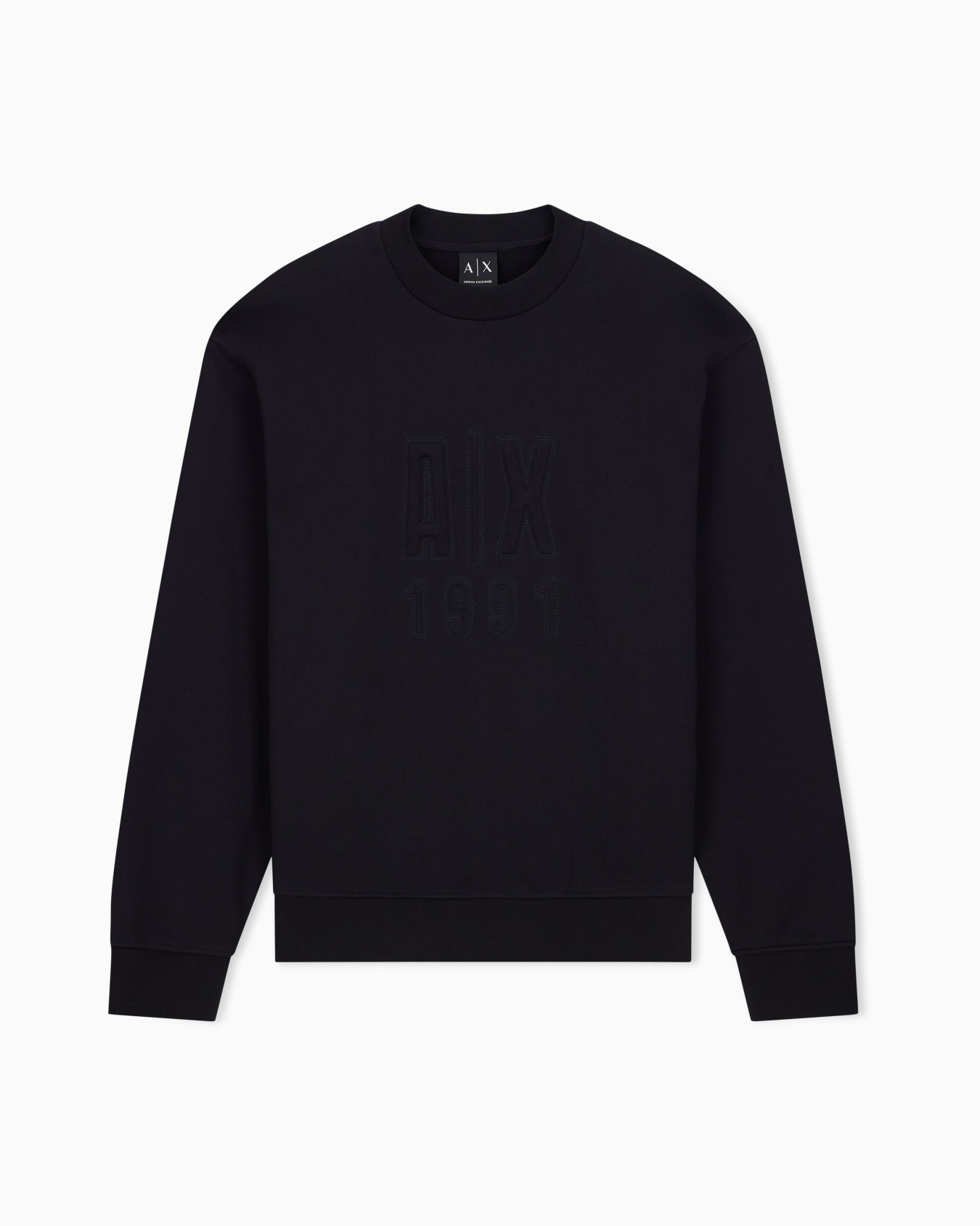 sweatshirt in cotton French terry Slide 0