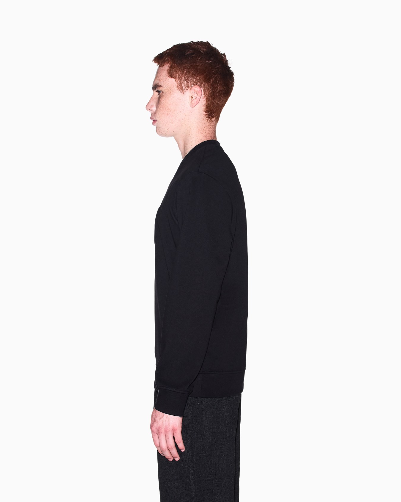 sweatshirt in cotton French terry Slide 7