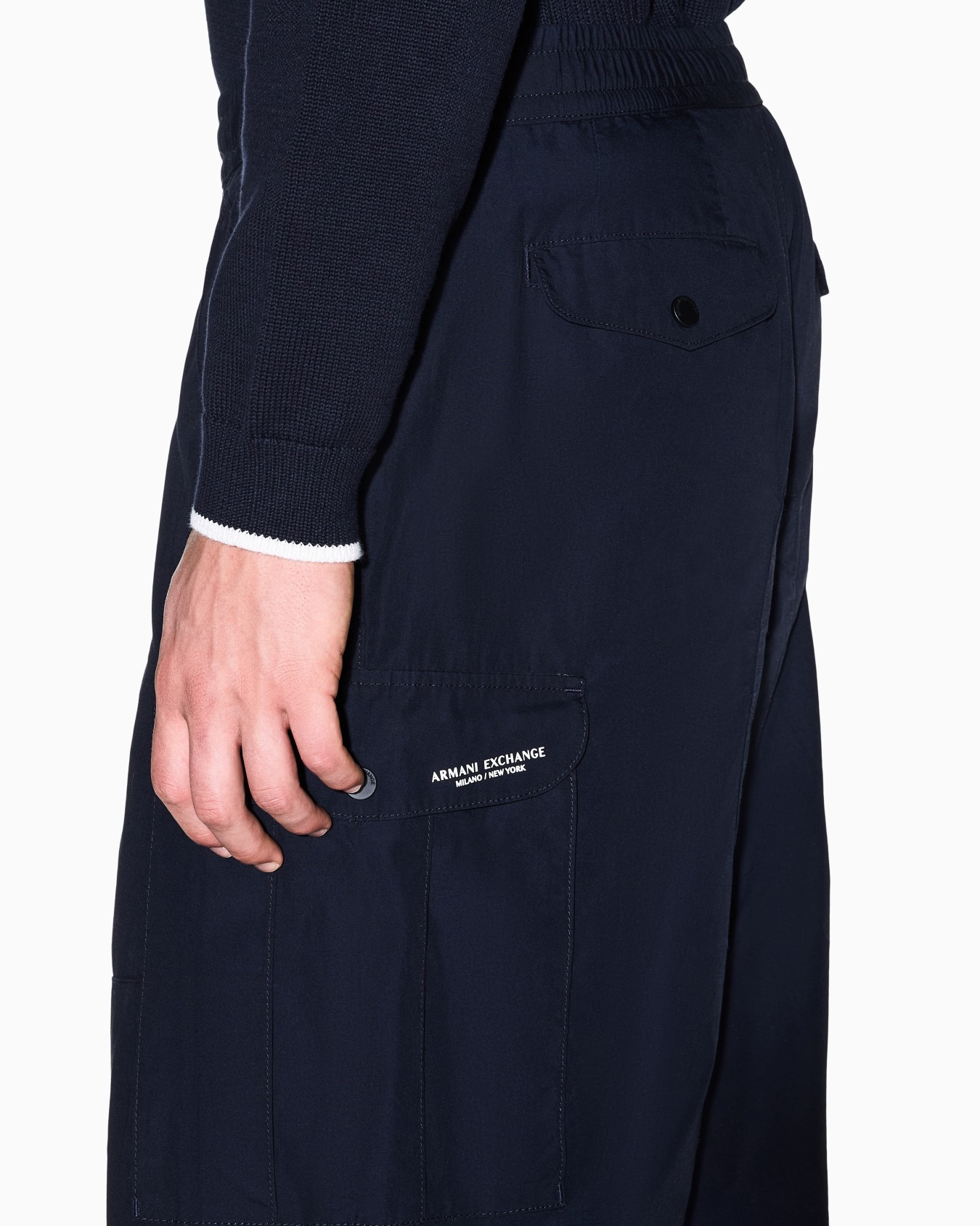 ワイドレッグ カーゴパンツ スライドする 5