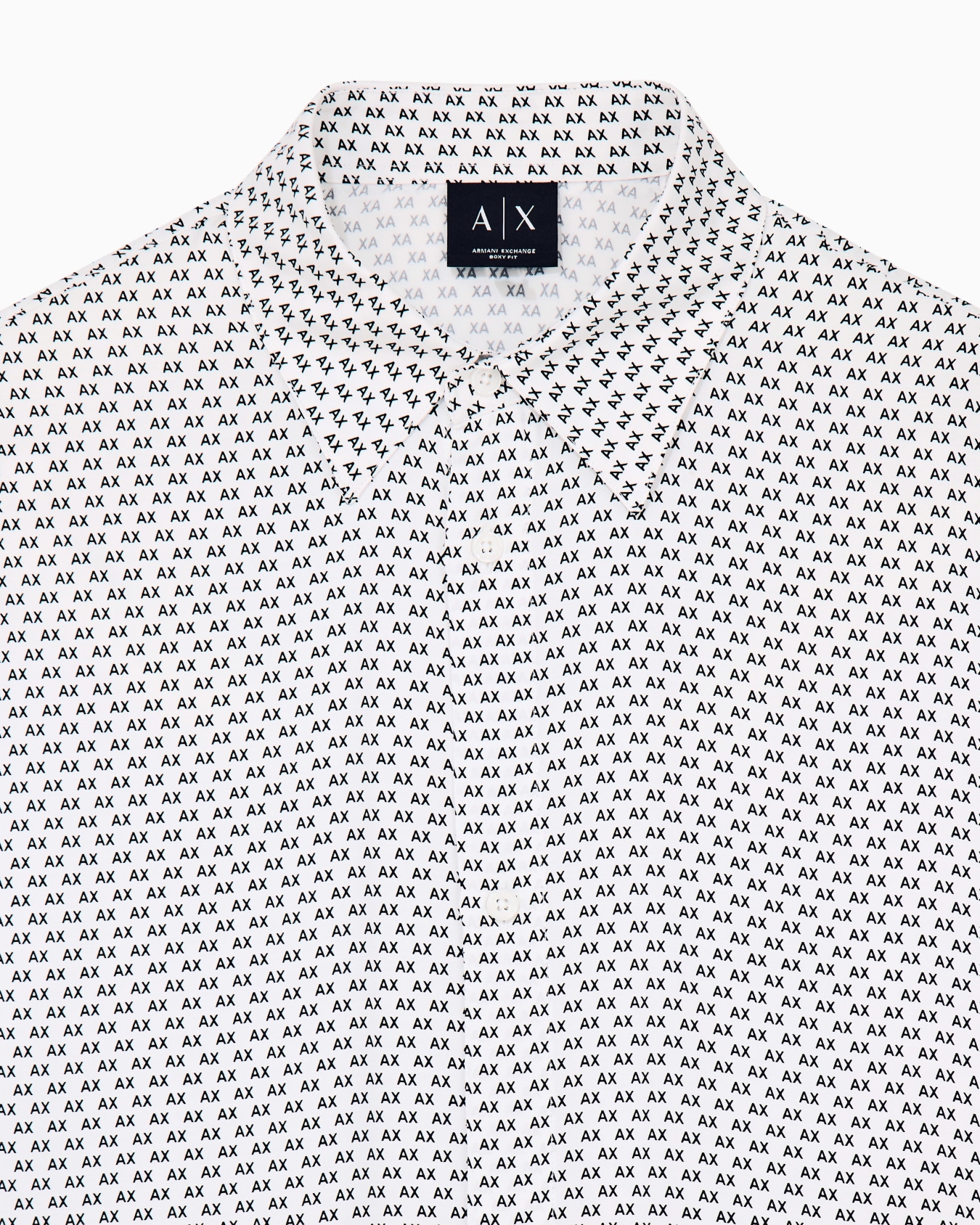 oversized fit shirt in eco-viscose twill Slide 4