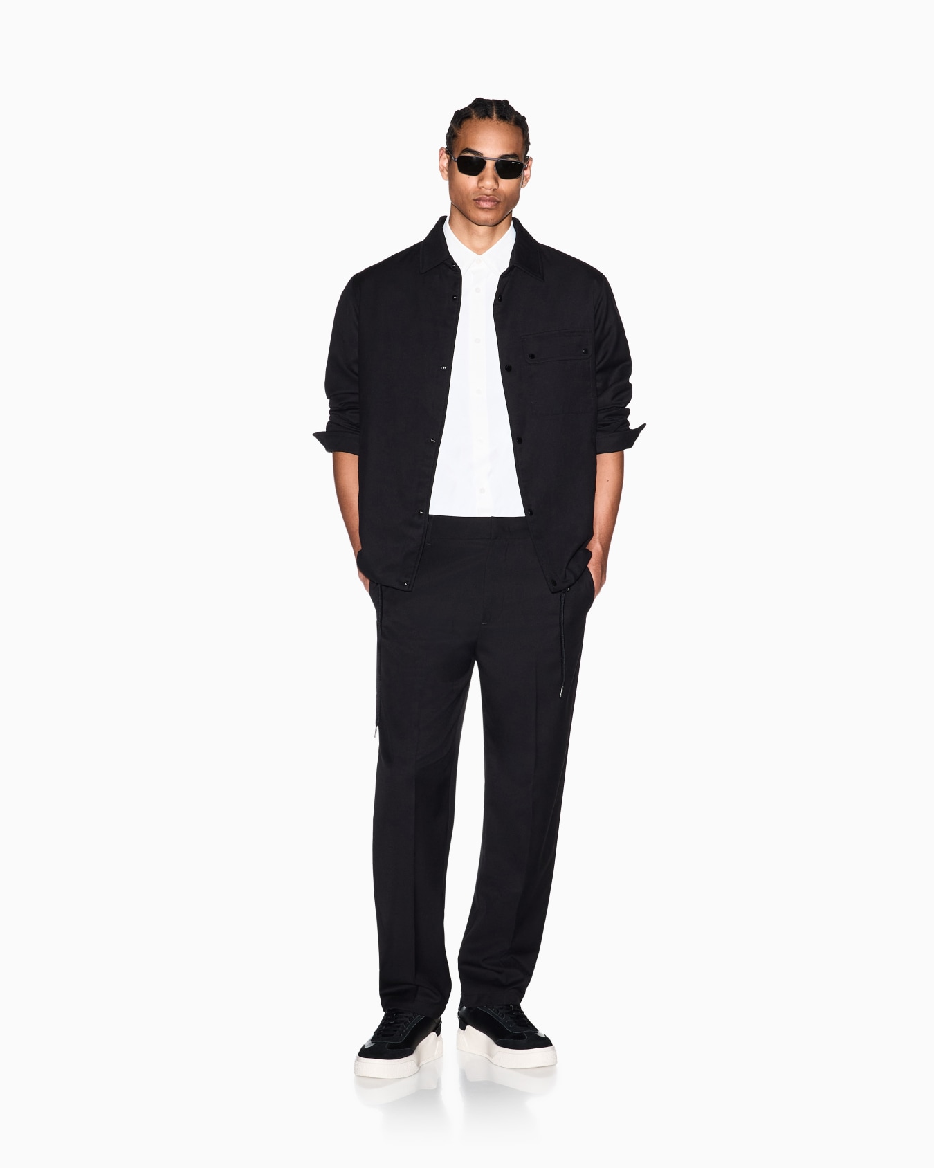 Technical fabric shirt Slide 1