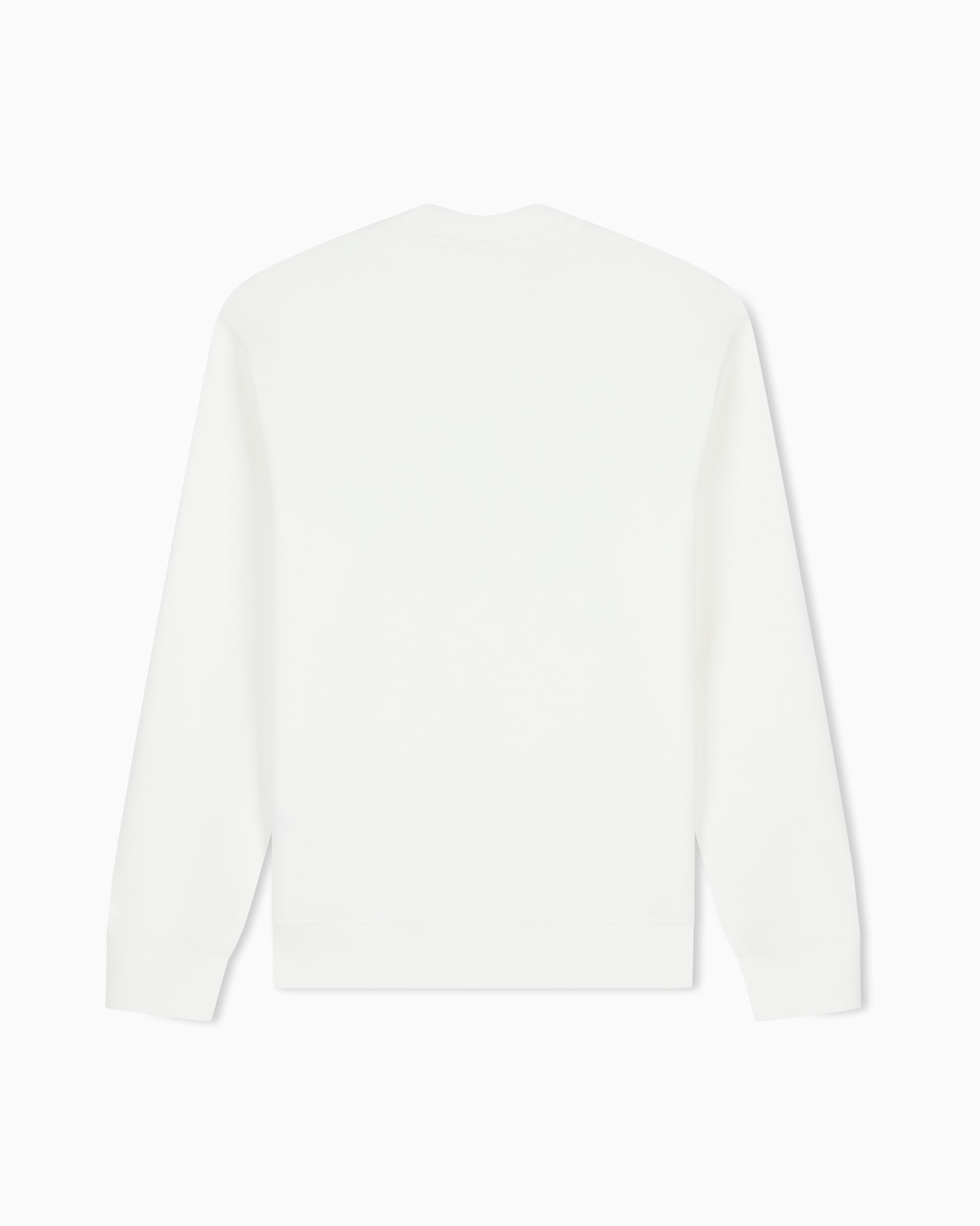 sweatshirt in bonded stretch cotton Slide 1