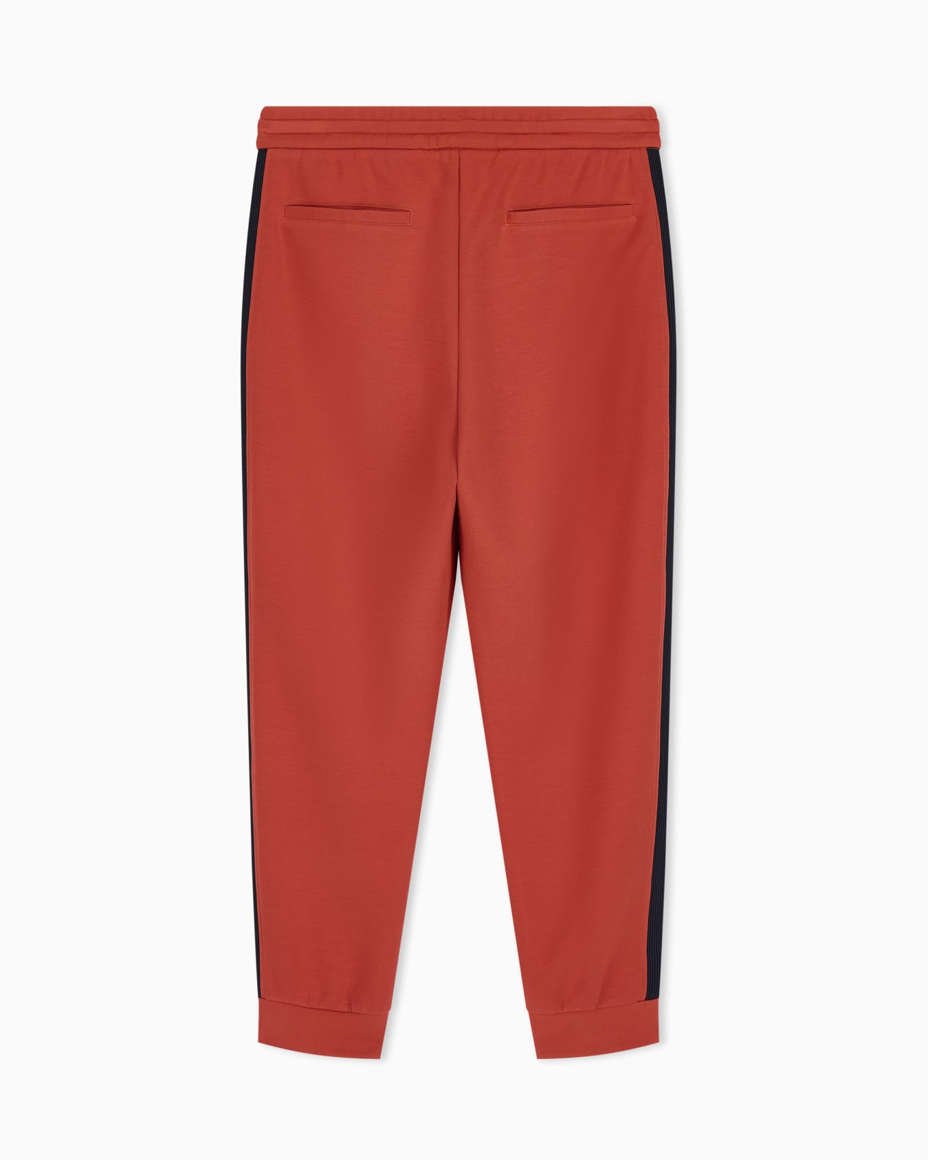 regular fit trousers in stretch modal jersey Slide 2