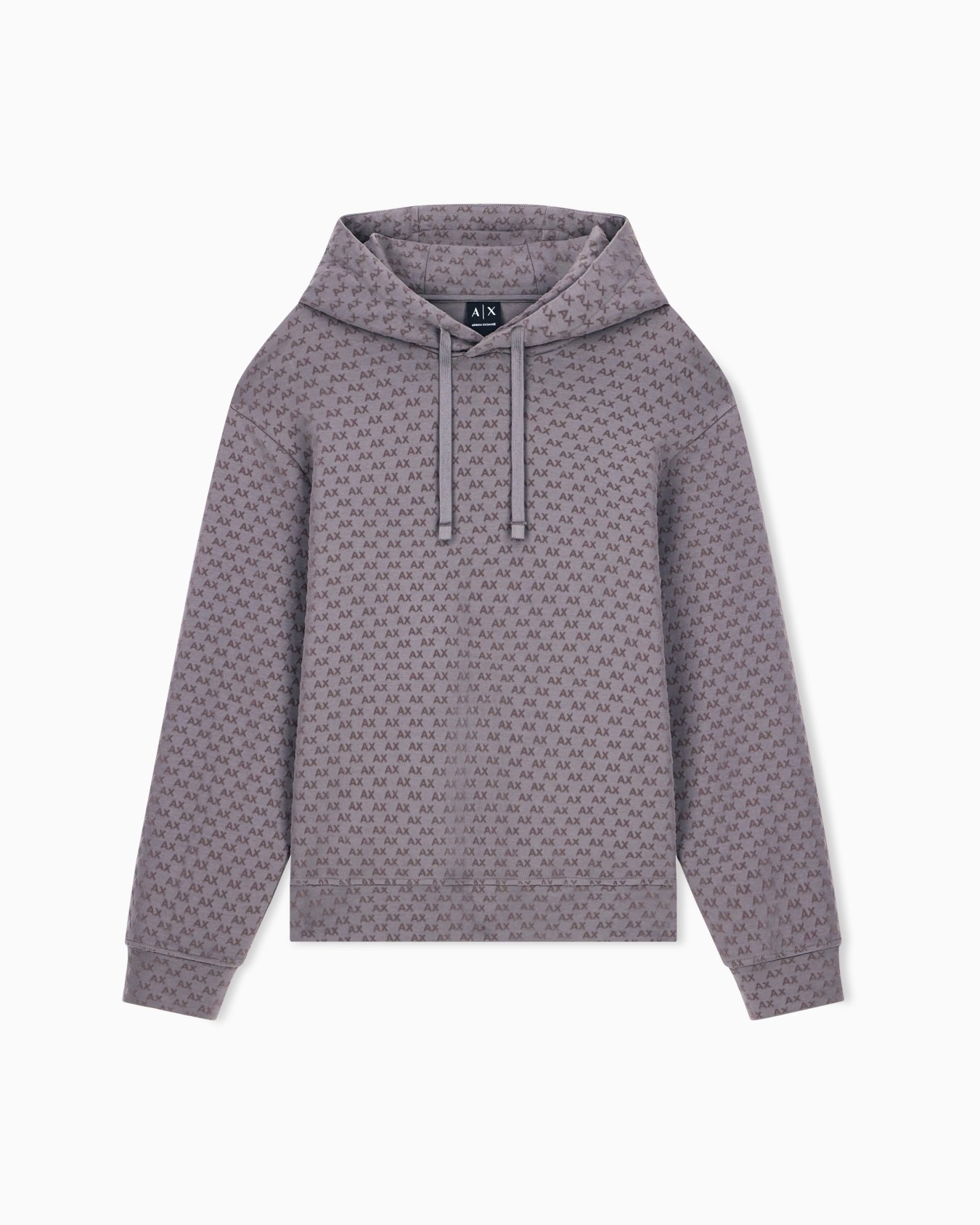 Sweatshirt with regular fit in bonded stretch cotton Slide 0