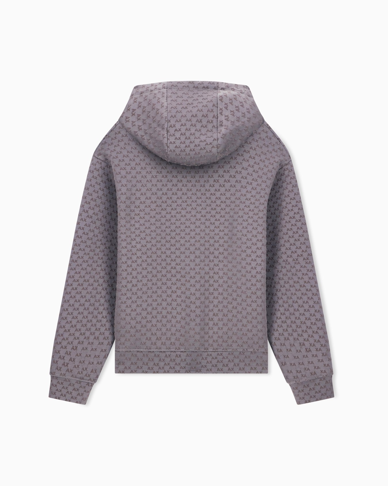 Sweatshirt with regular fit in bonded stretch cotton Slide 2