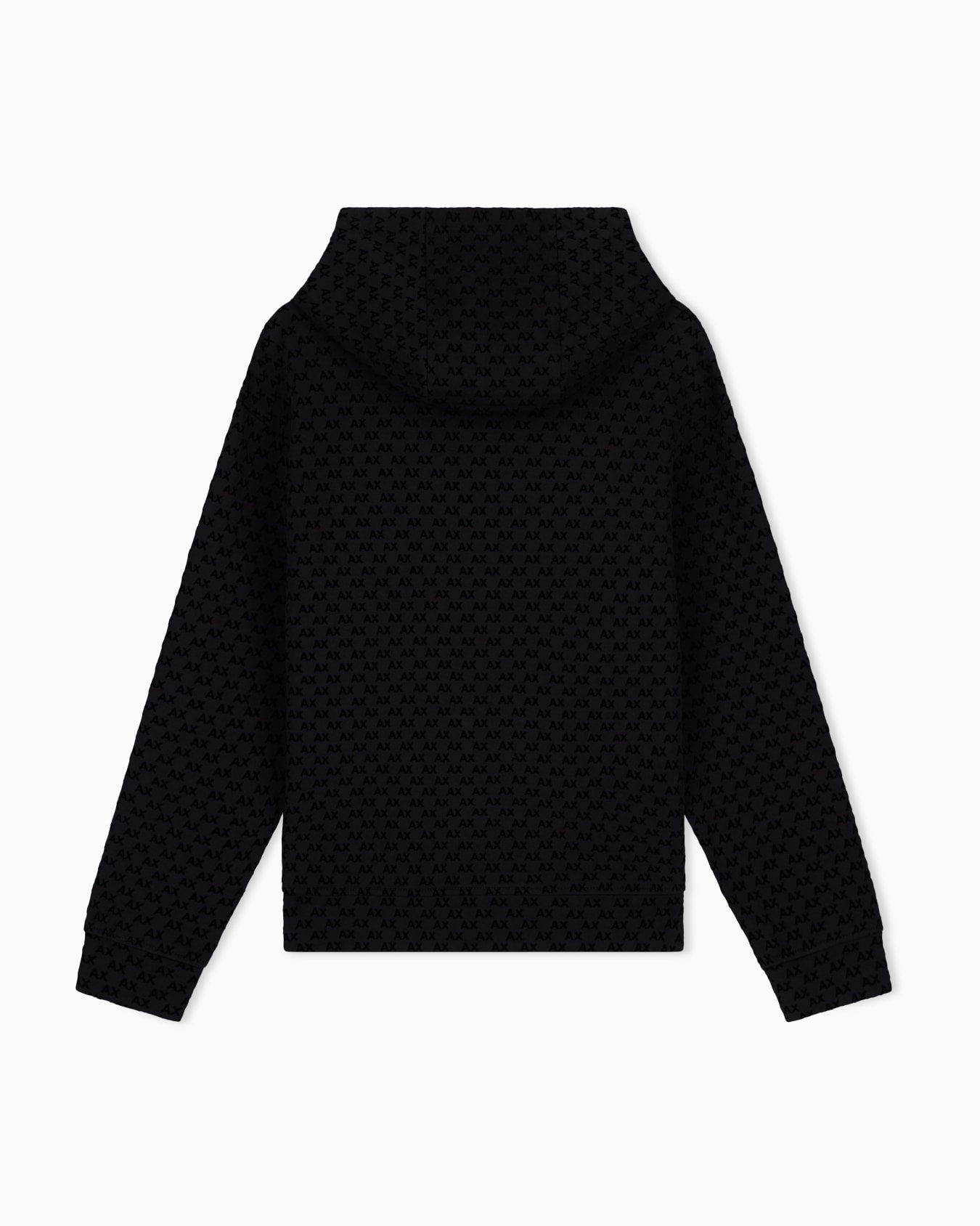 Sweatshirt with regular fit in bonded stretch cotton Slide 1
