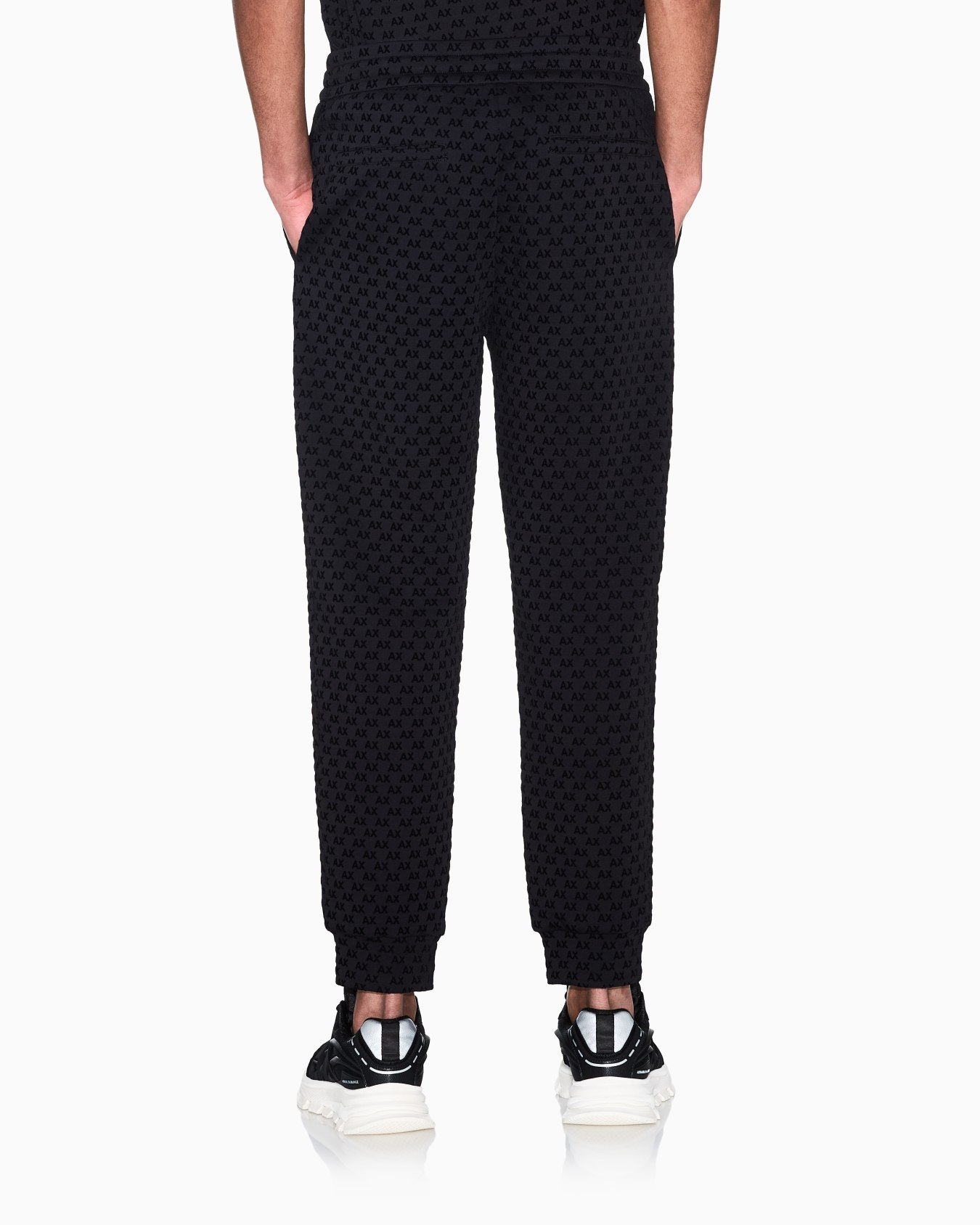 Pantalon de jogging en jersey de coton à motif monogramme Diapositive 5
