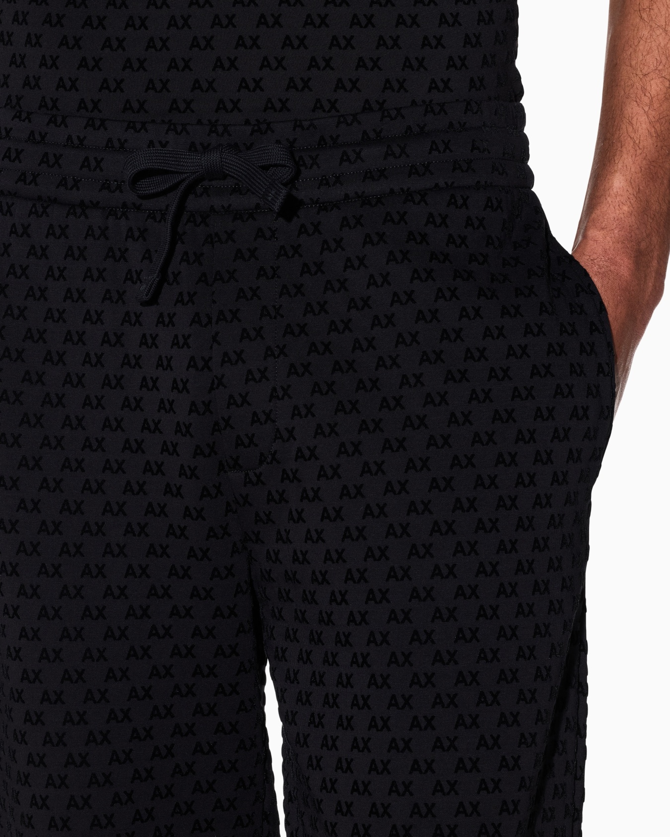 Pantalon de jogging en jersey de coton à motif monogramme Diapositive 6