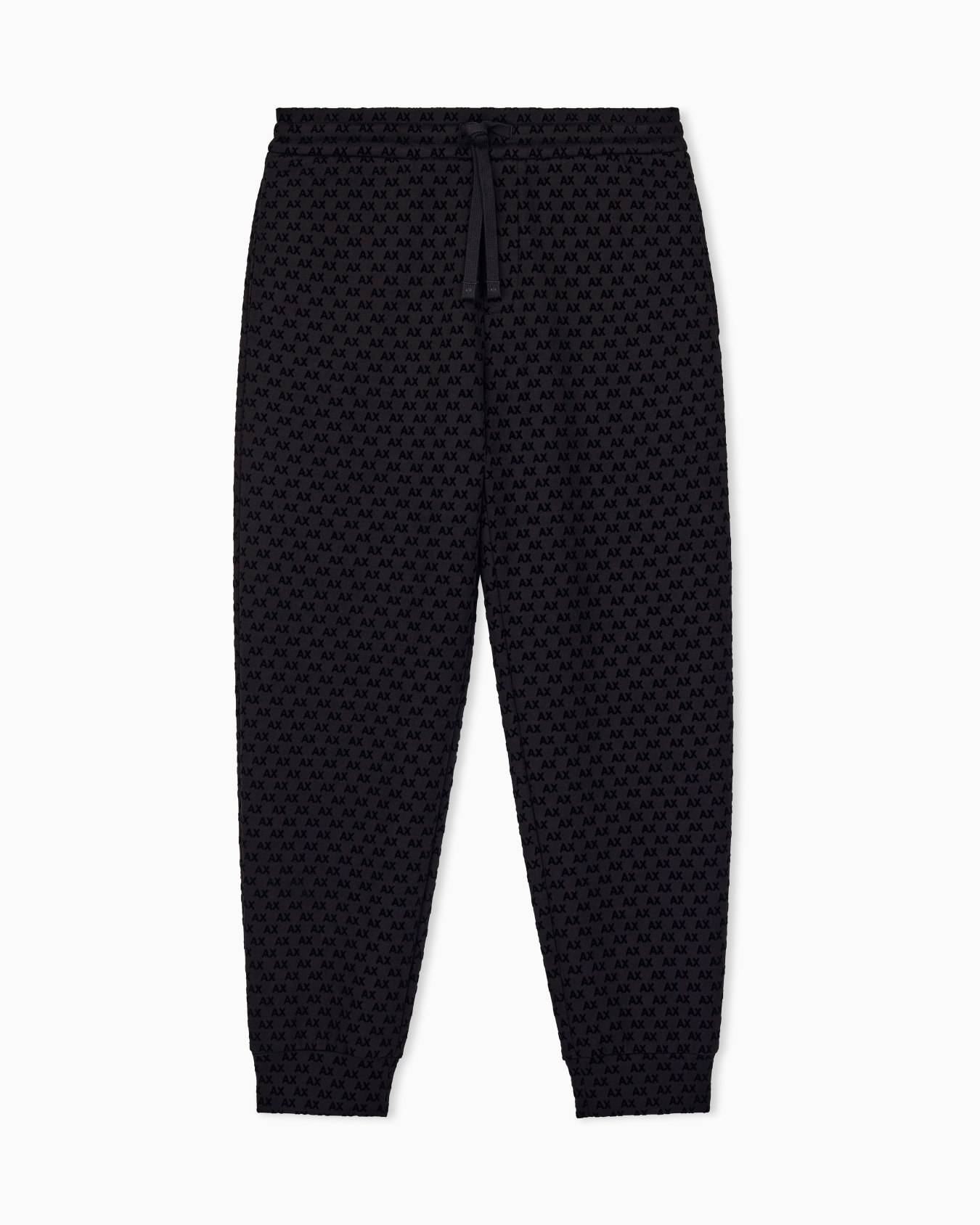 Pantalon de jogging en jersey de coton à motif monogramme Diapositive 0