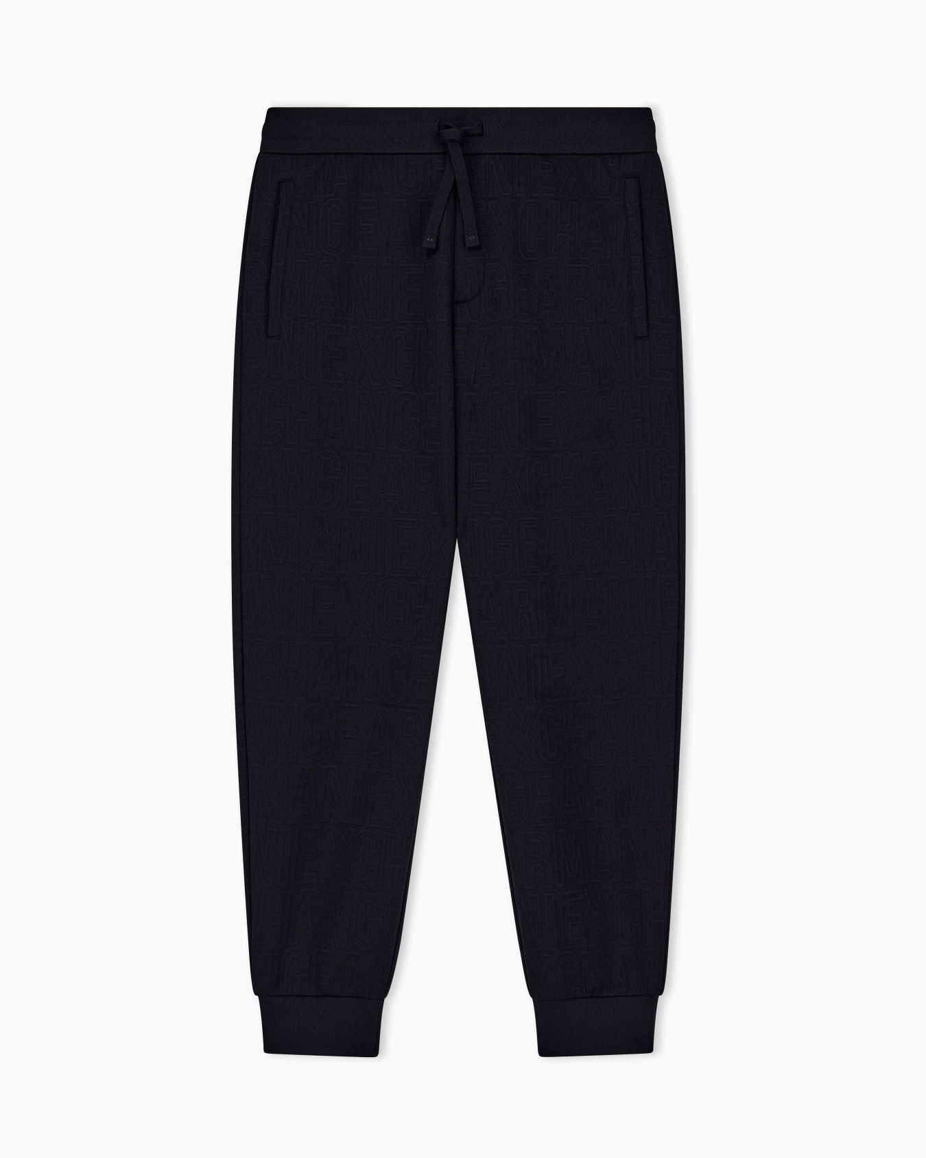 Pantalon à coupe classique en jersey jacquard stretch Diapositive 0
