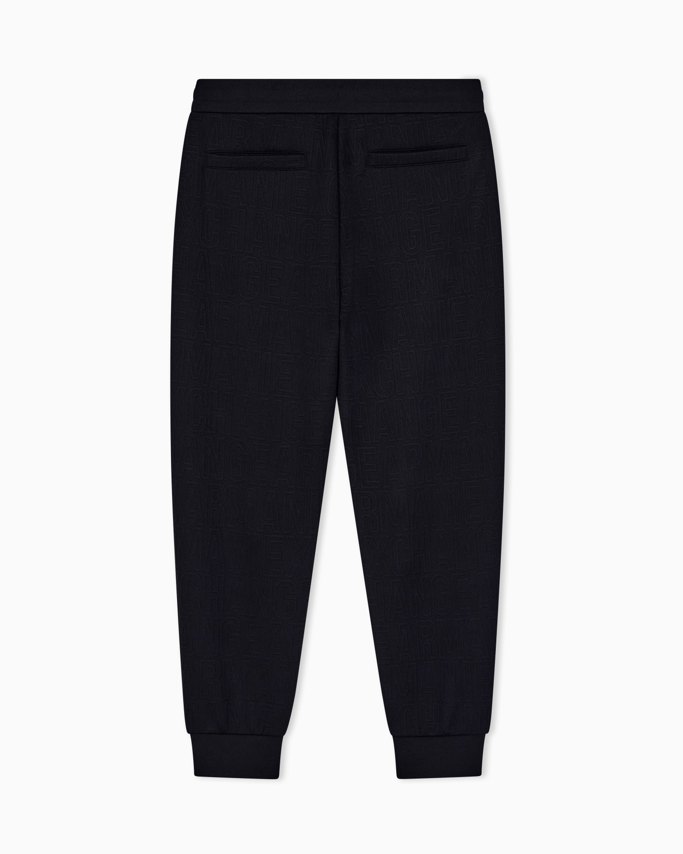 Pantalon à coupe classique en jersey jacquard stretch Diapositive 1