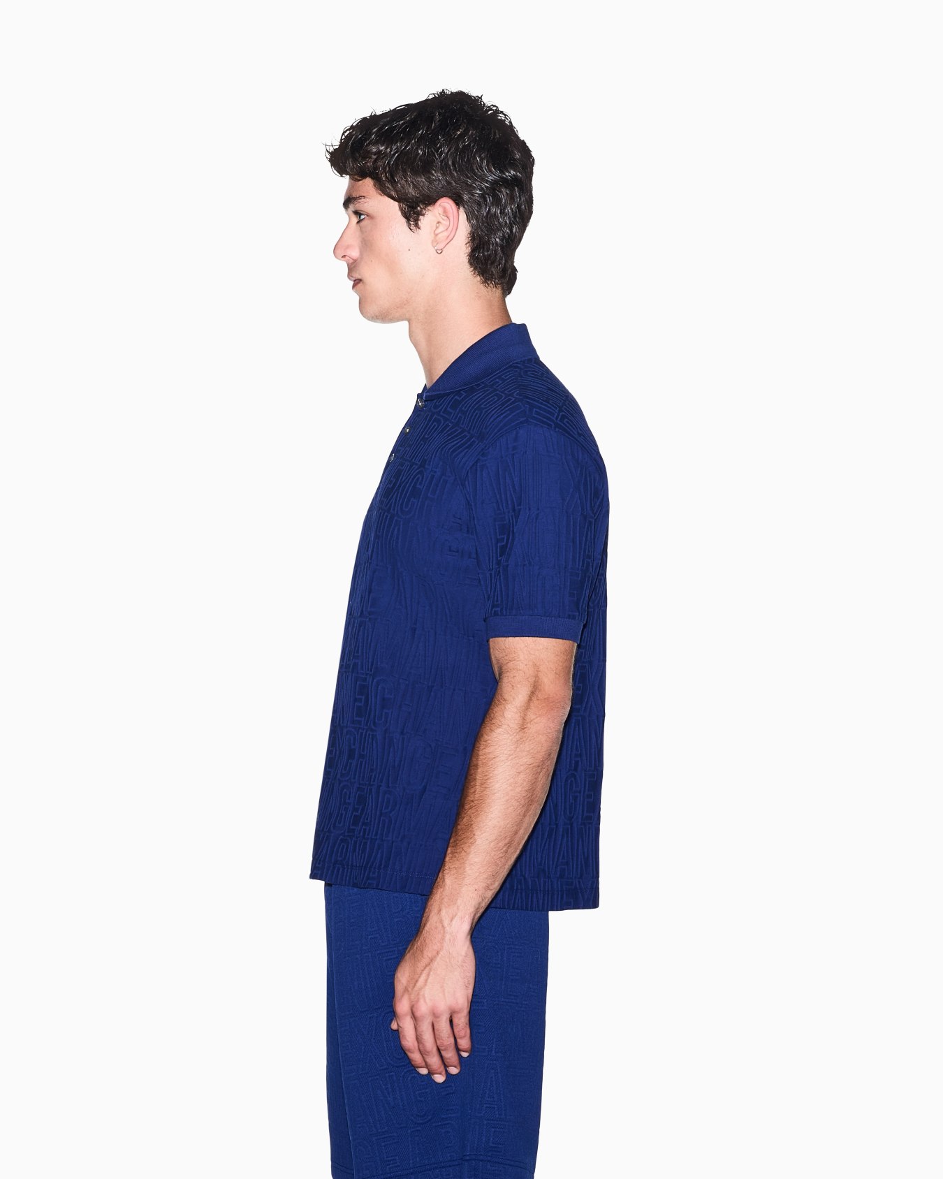 regular fit polo shirt mercerized cotton jersey Slide 7
