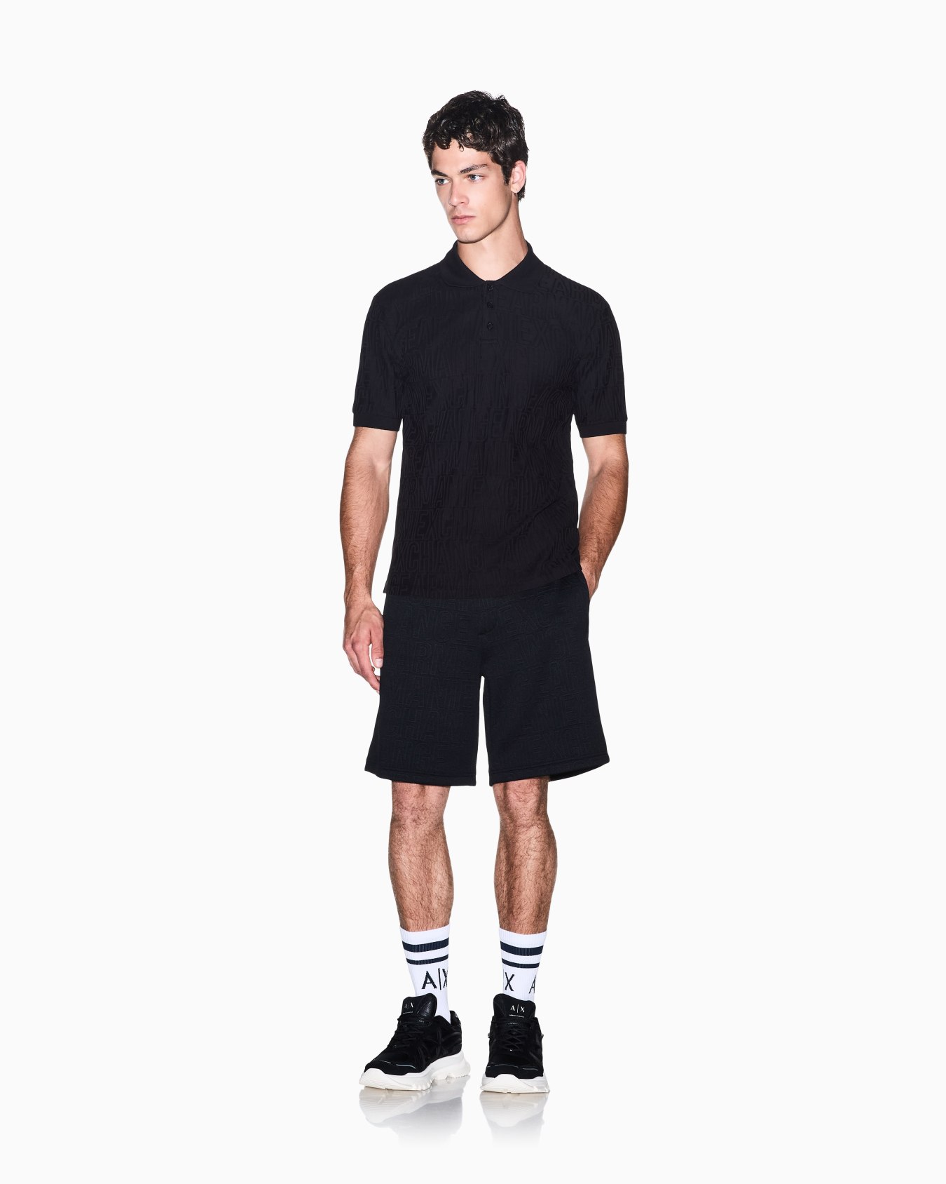 regular fit polo shirt mercerized cotton jersey Slide 1