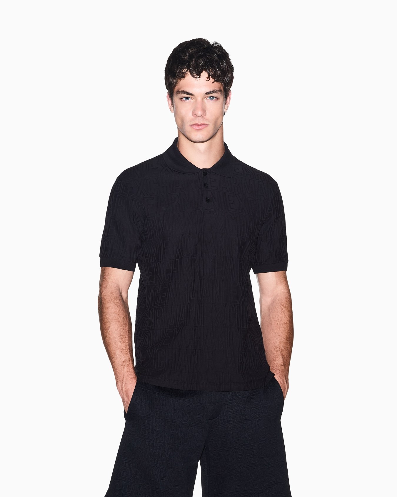 regular fit polo shirt mercerized cotton jersey Slide 3
