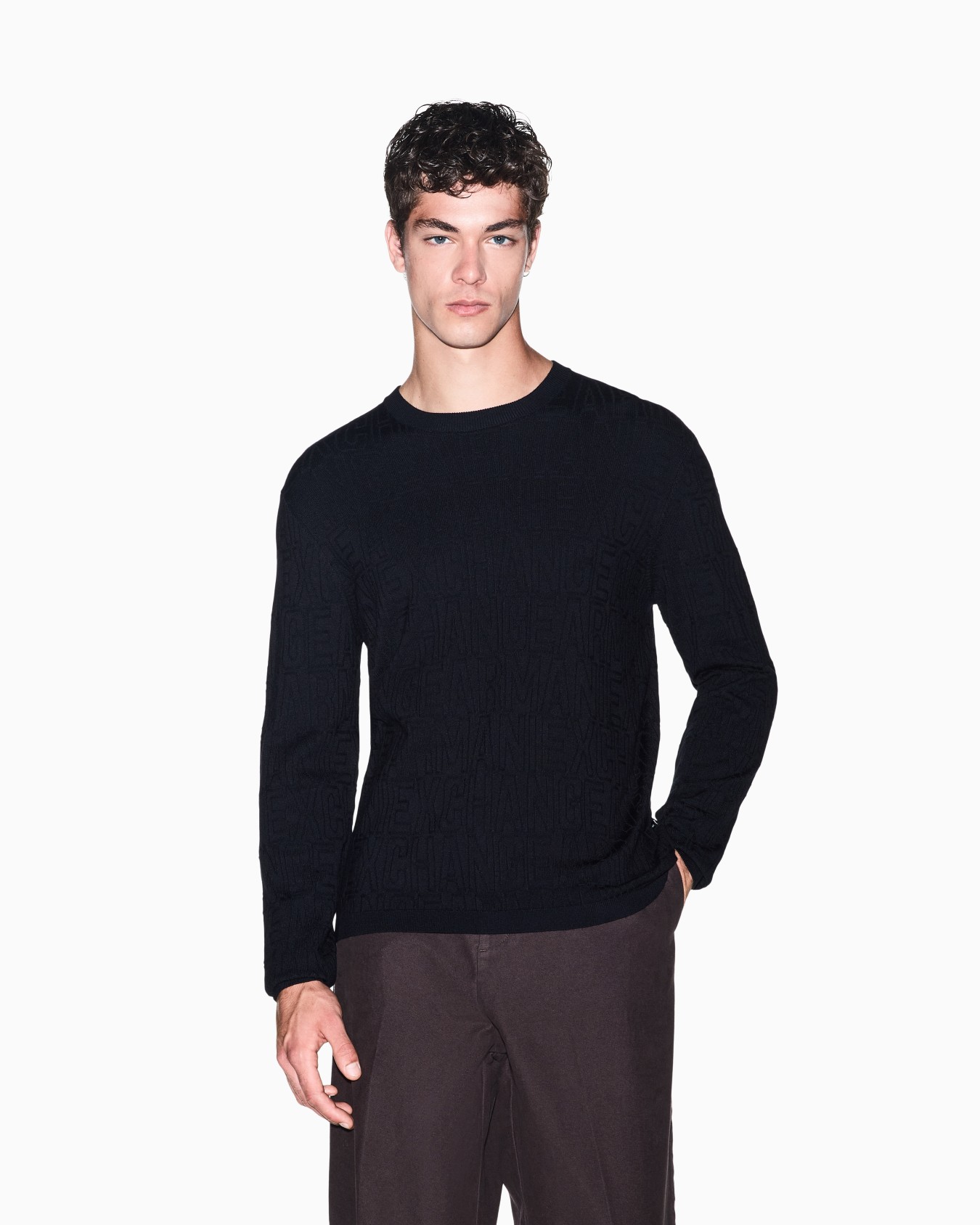 Pullover in a viscose blend Slide 3