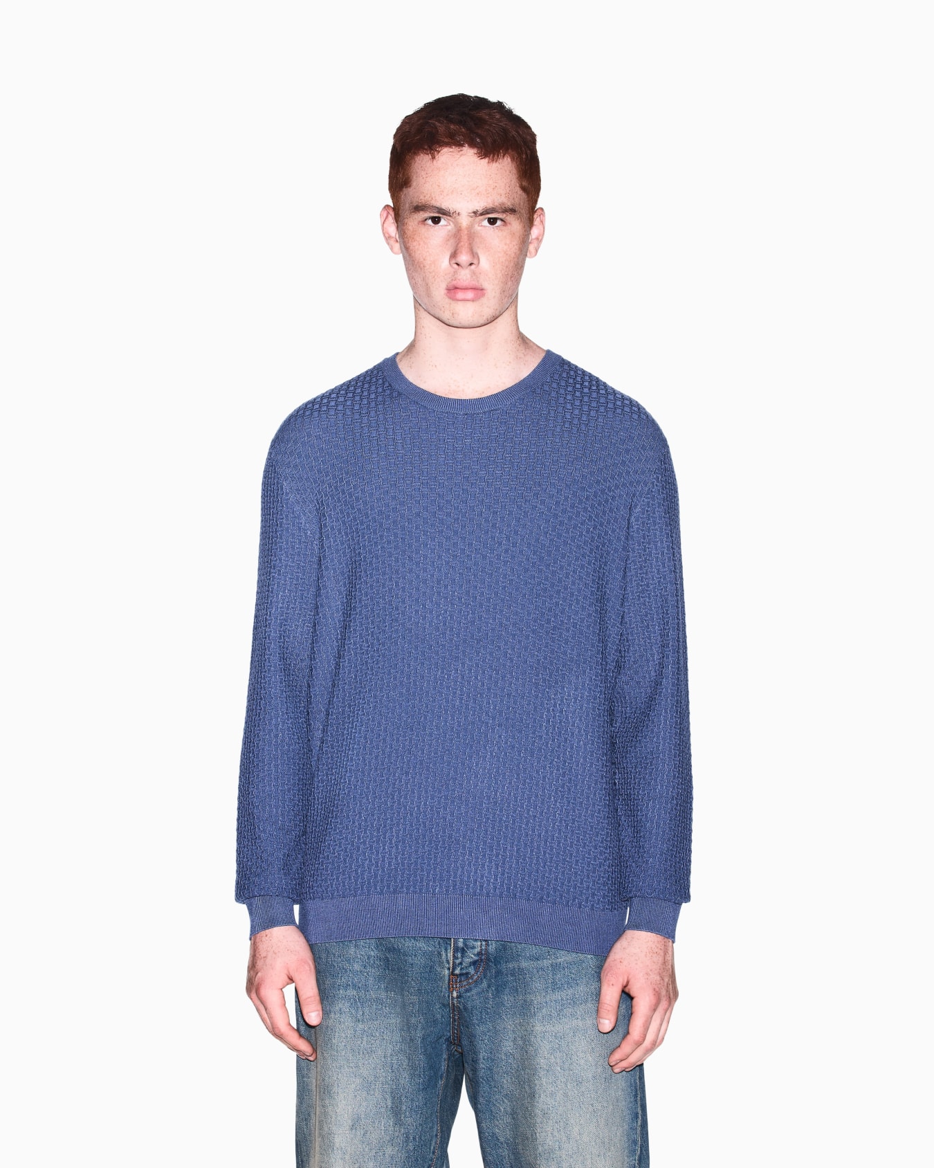 regular fit pullover viscose blend Slide 3