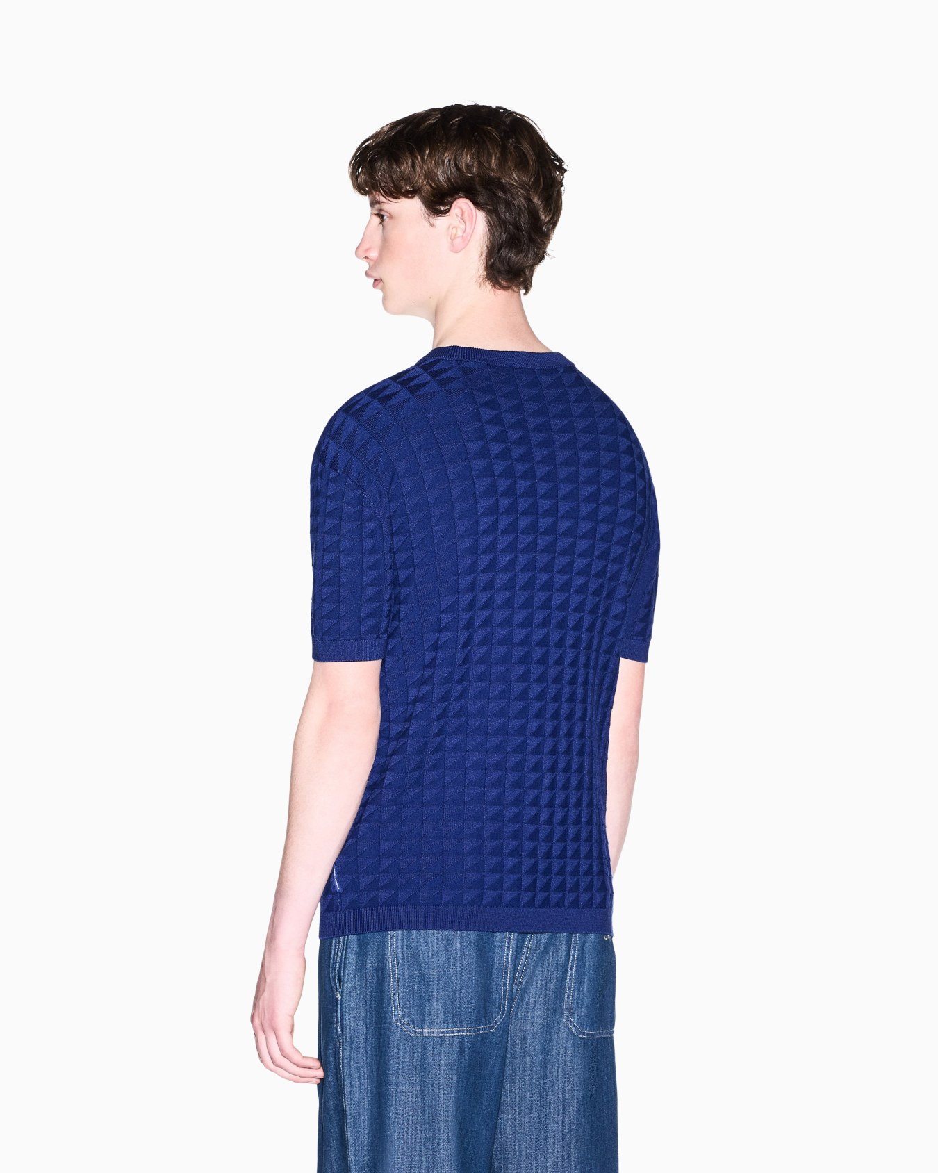 regular fit pullover in viscose blend Slide 5