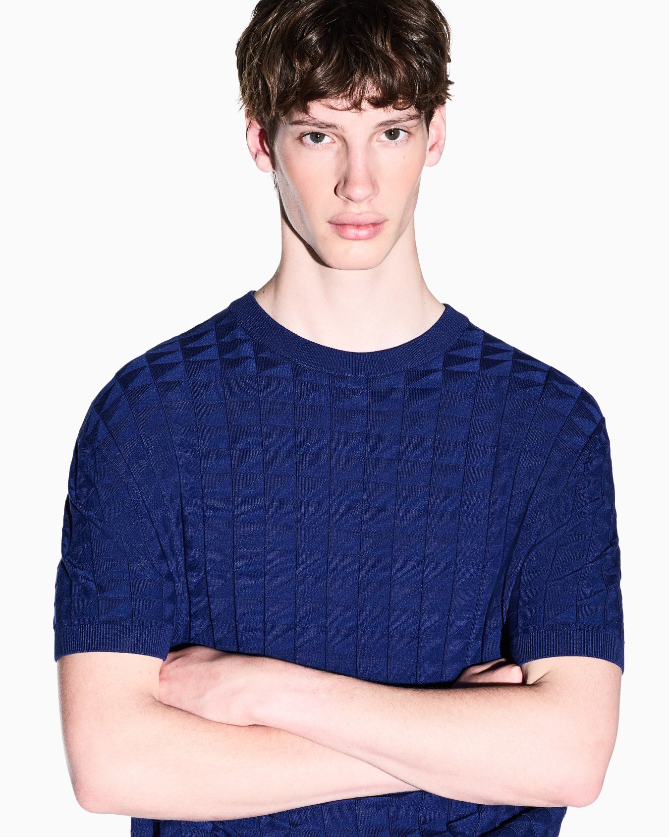 regular fit pullover in viscose blend Slide 6