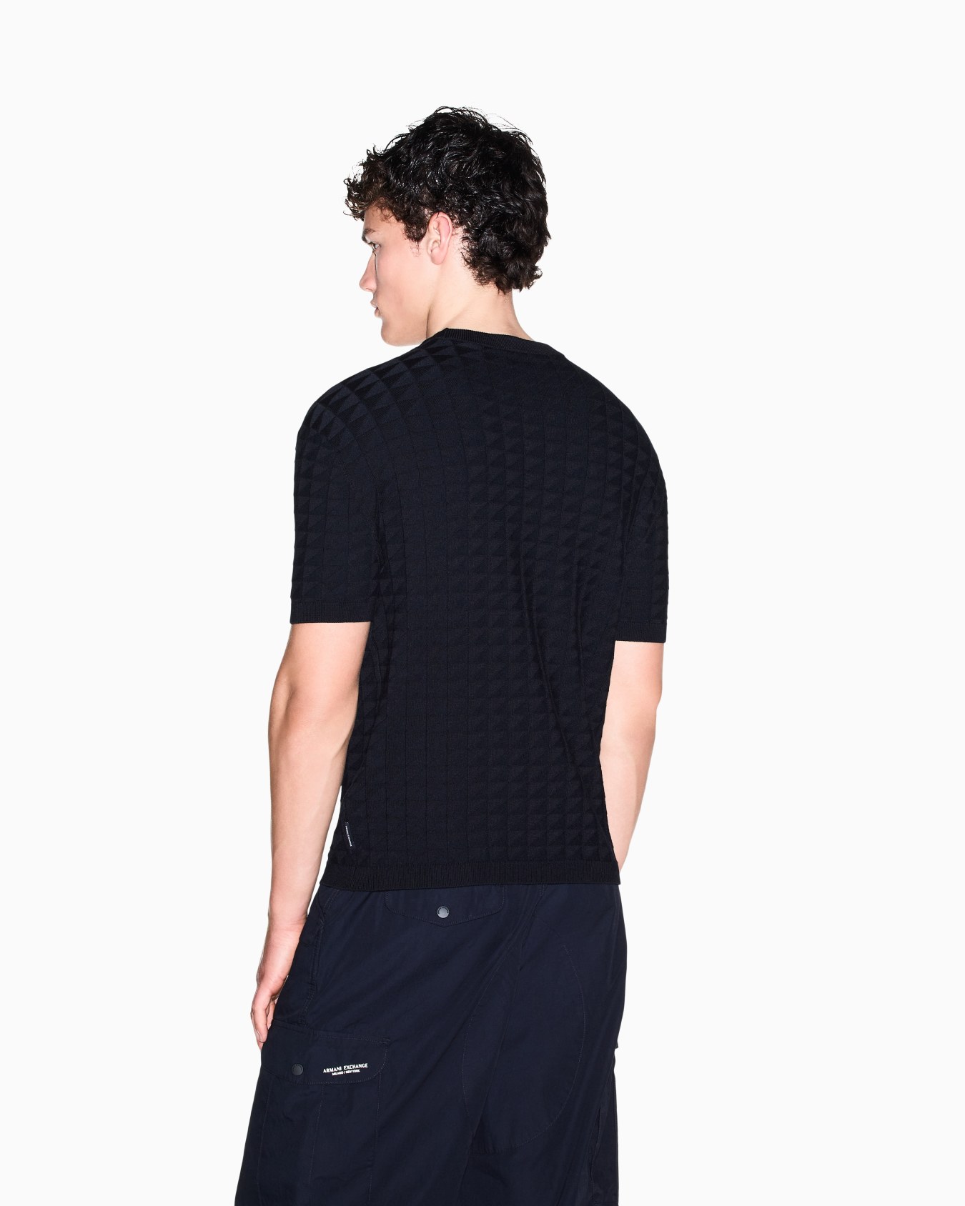regular fit pullover in viscose blend Slide 5