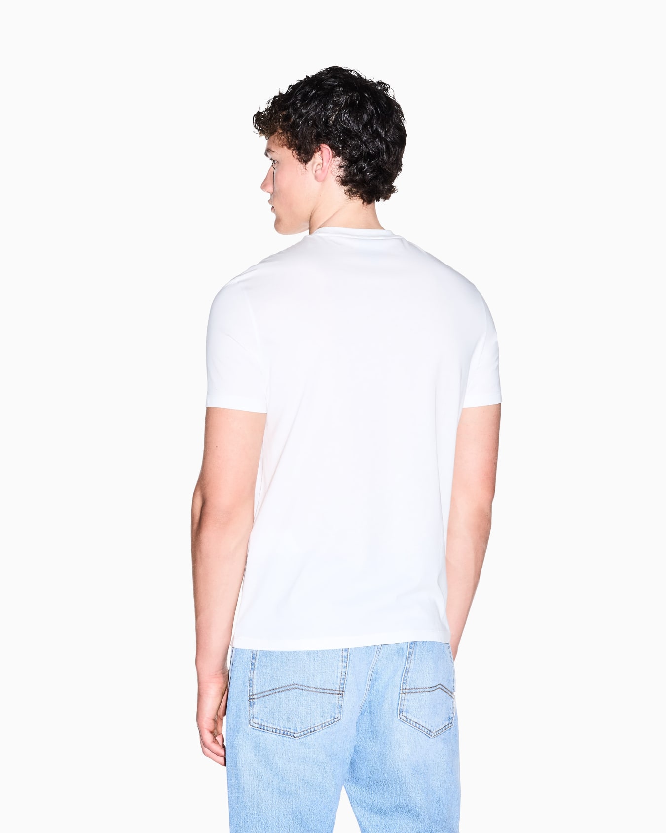 slim fit t-shirt in cotton jersey Slide 5