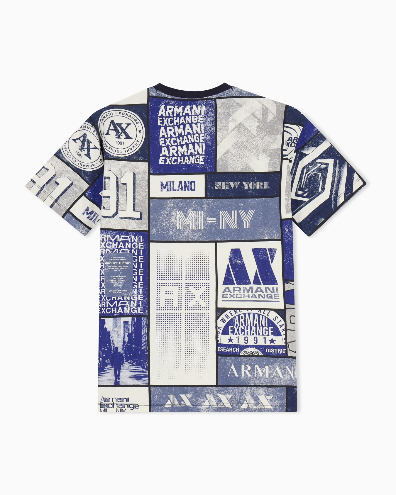 オールオーバーロゴプリント レギュラーフィット 半袖クルーネックTシャツ スライドする 2