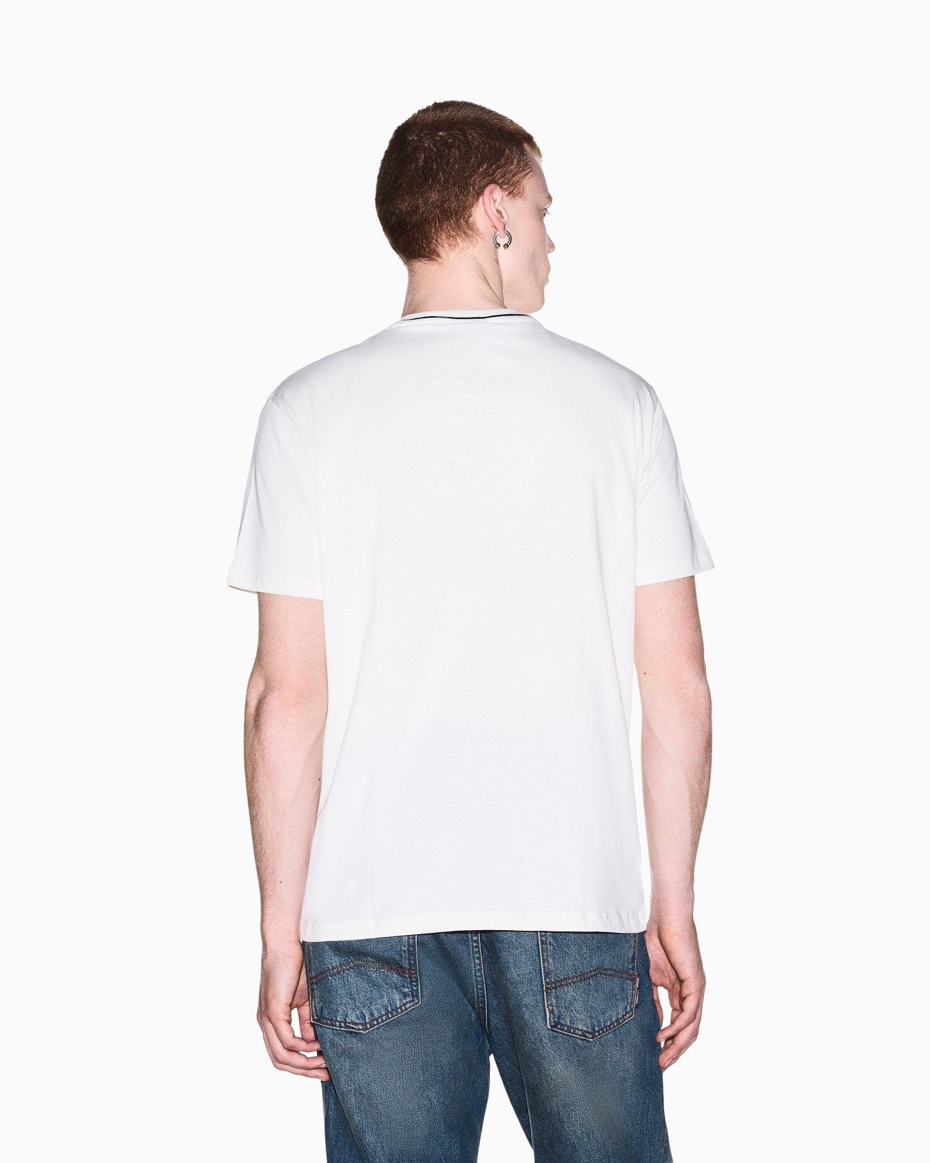 regular t-shirt in cotton jersey Slide 5