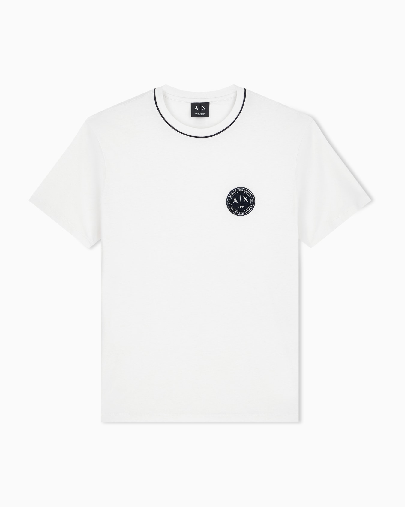regular t-shirt in cotton jersey Slide 0