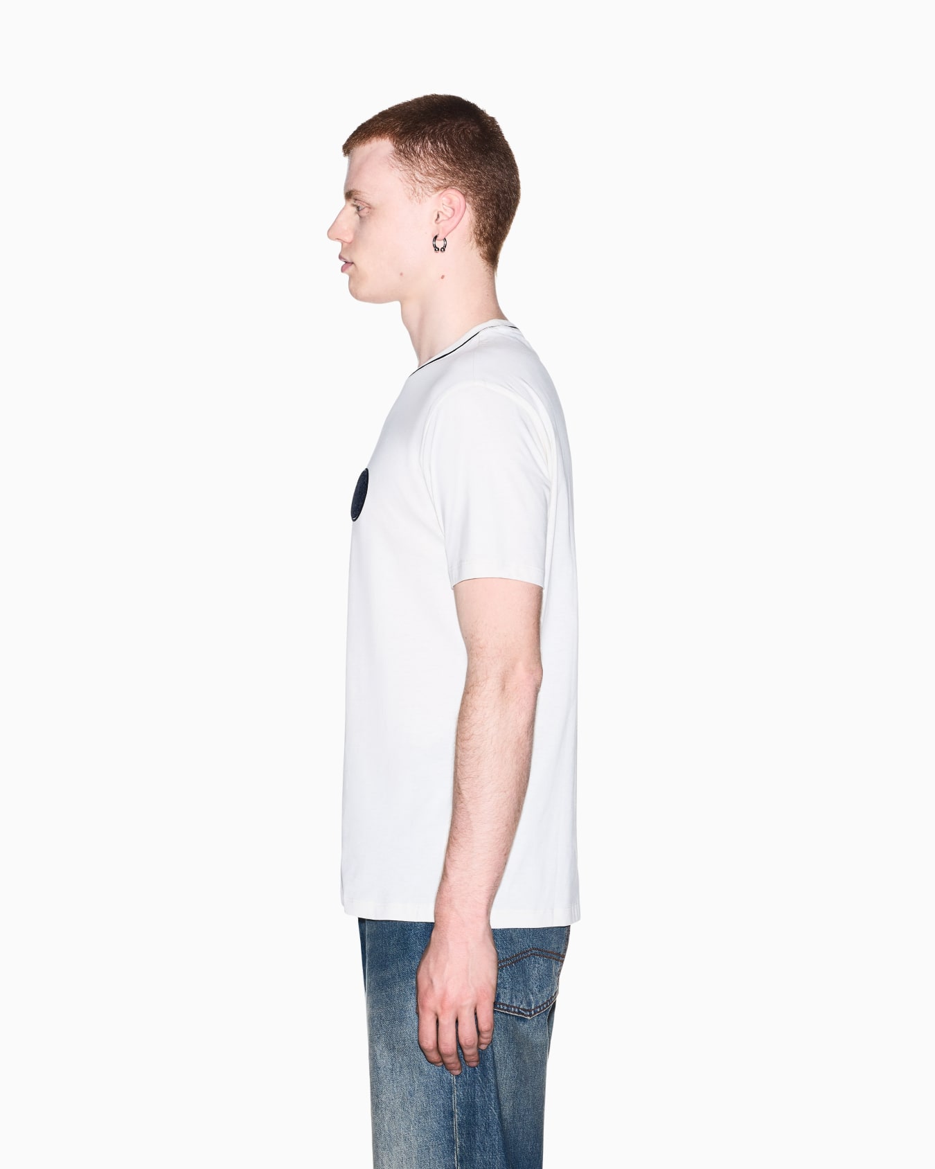regular t-shirt in cotton jersey Slide 7