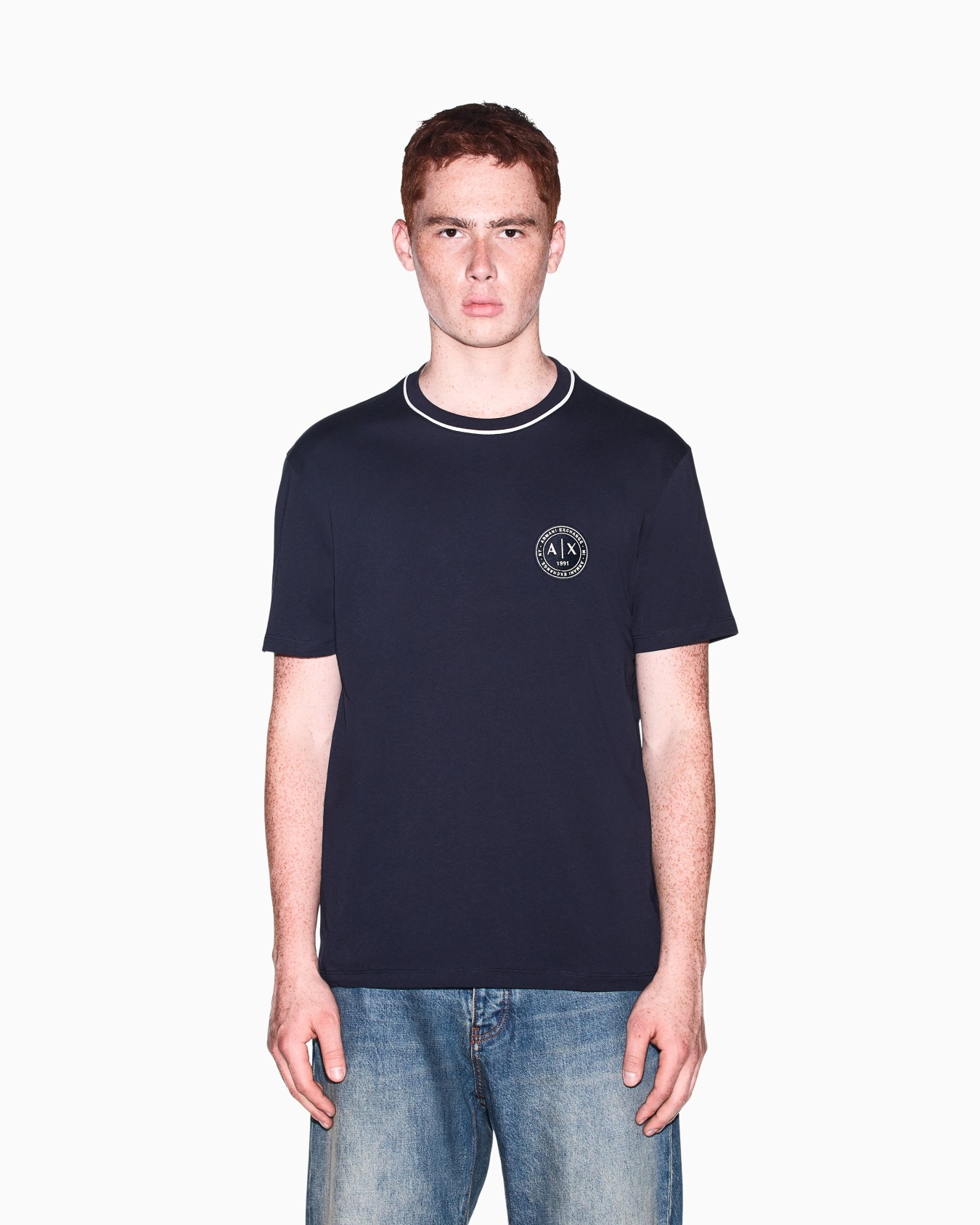 regular t-shirt in cotton jersey Slide 3