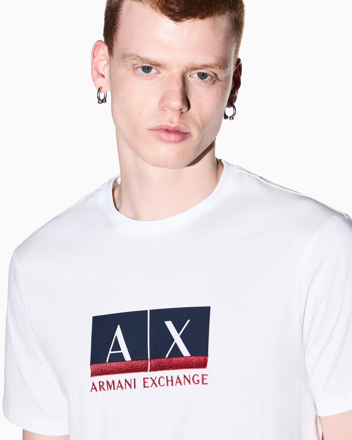 slim fit t-shirt in cotton jersey Slide 6