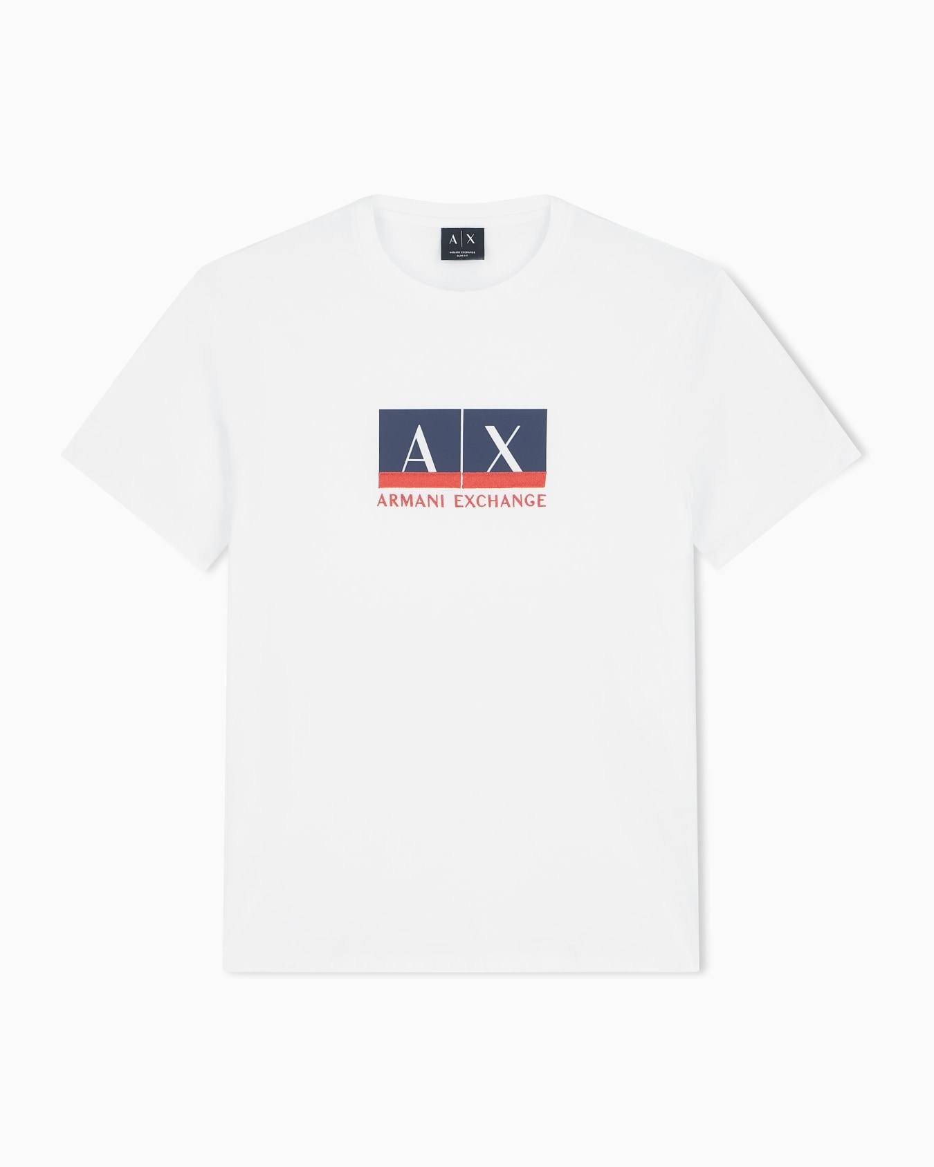 slim fit t-shirt in cotton jersey Slide 0